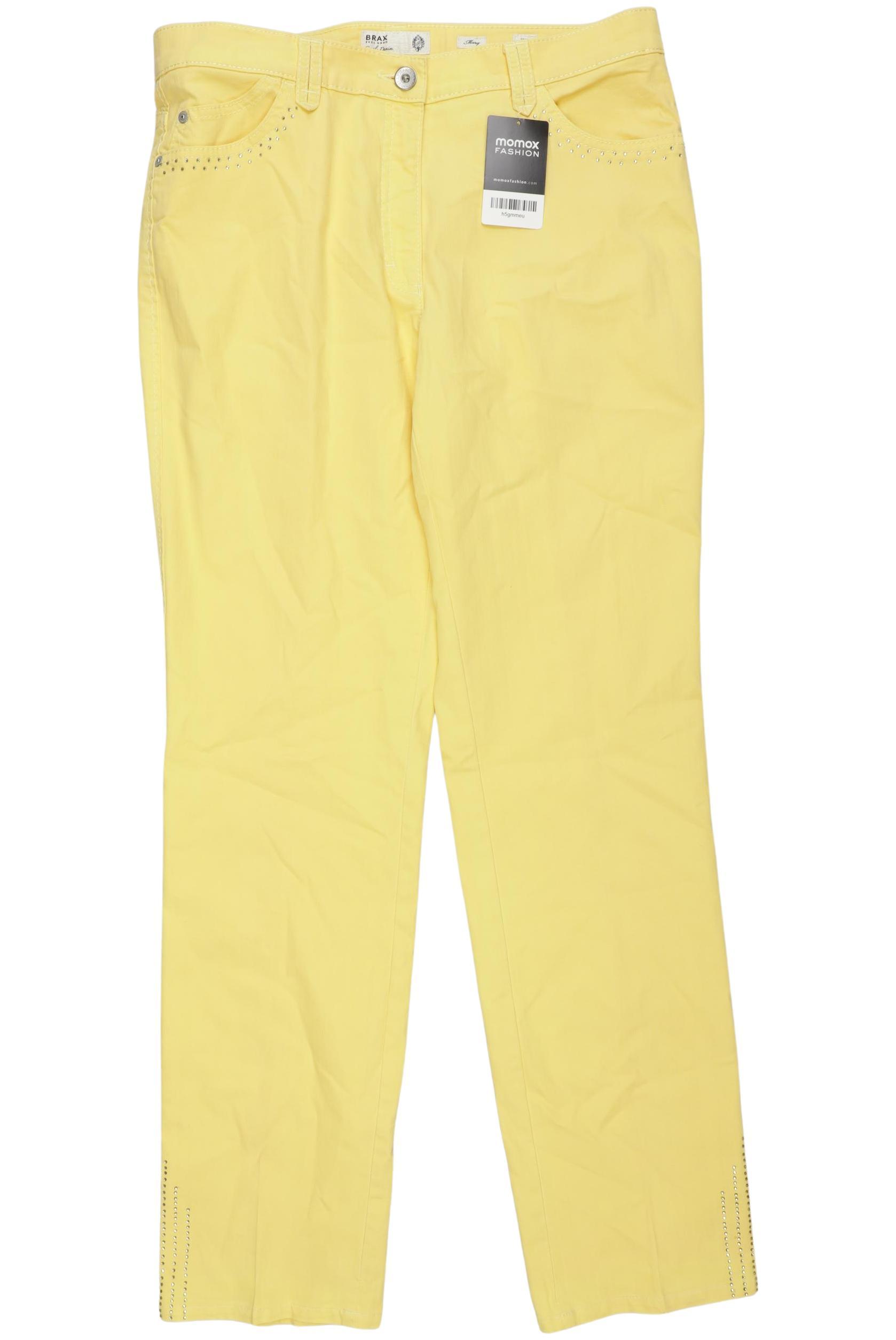 

Brax Damen Stoffhose, gelb, Gr. 42