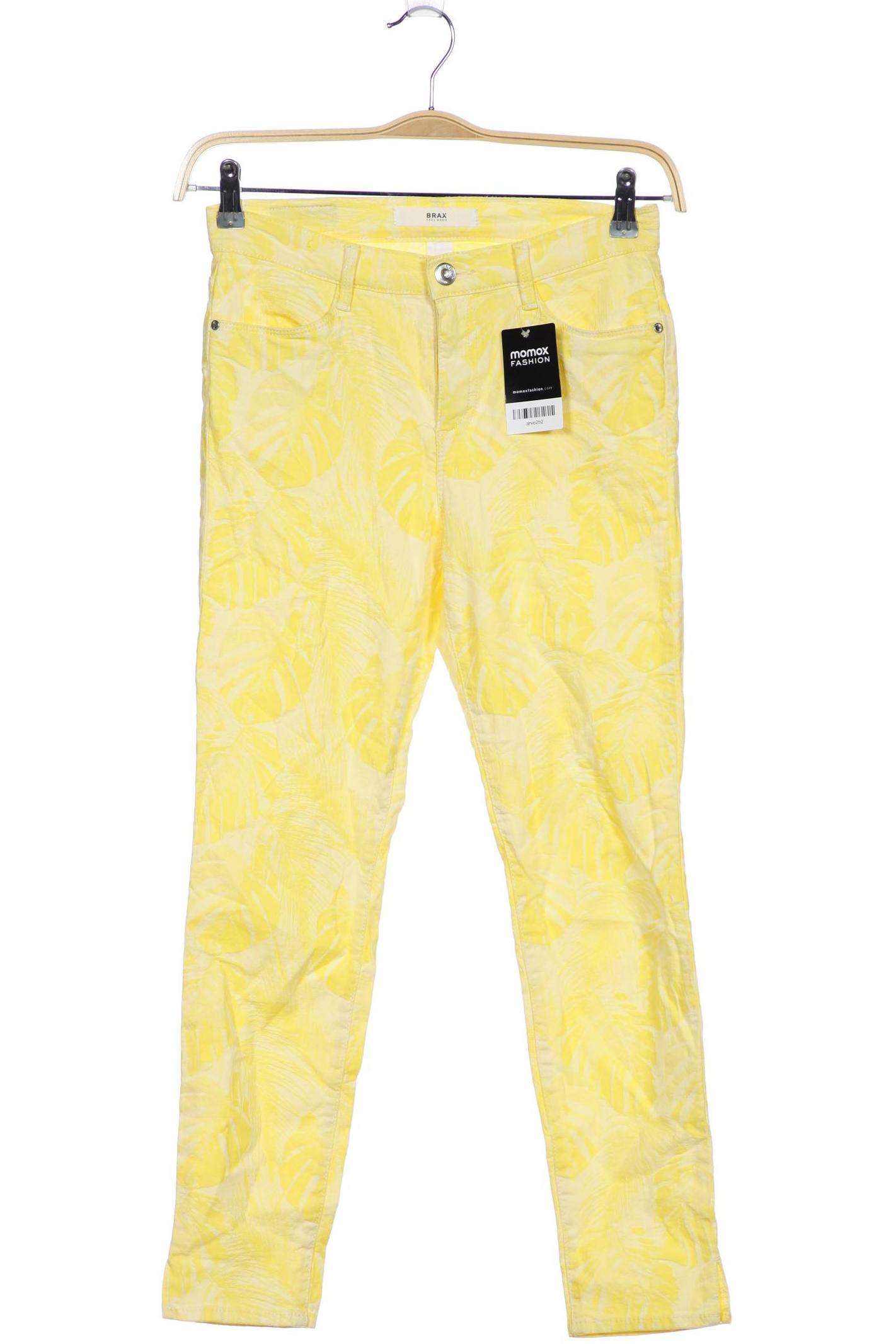 

BRAX Damen Stoffhose, gelb