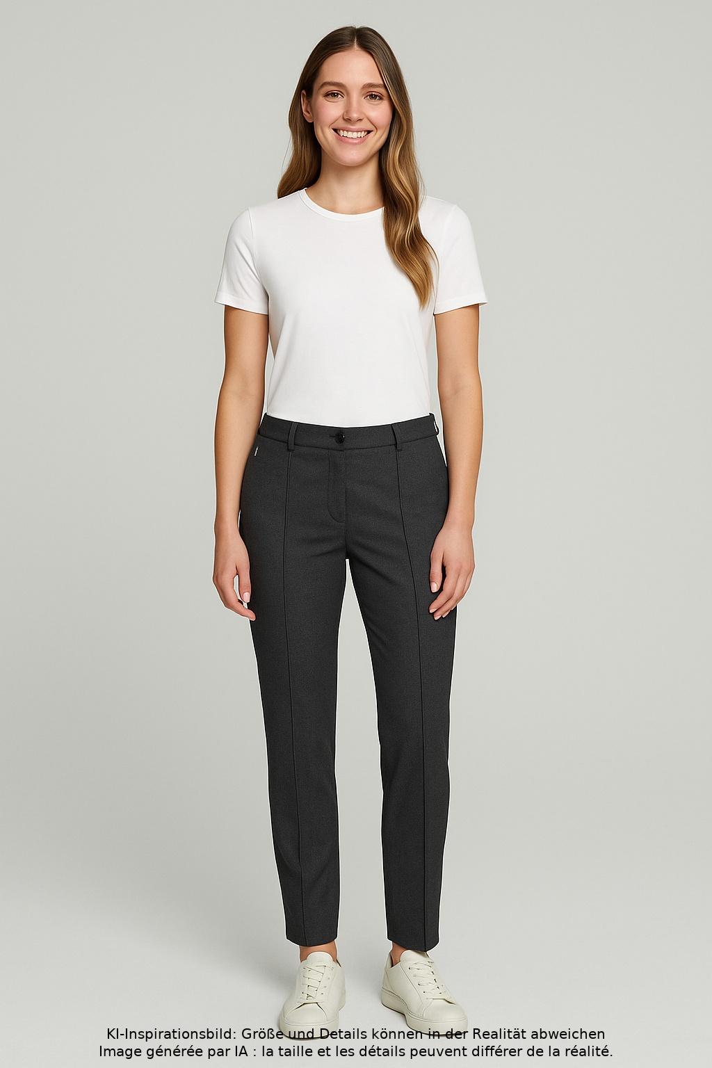 

Brax Damen Stoffhose, grau, Gr. 38