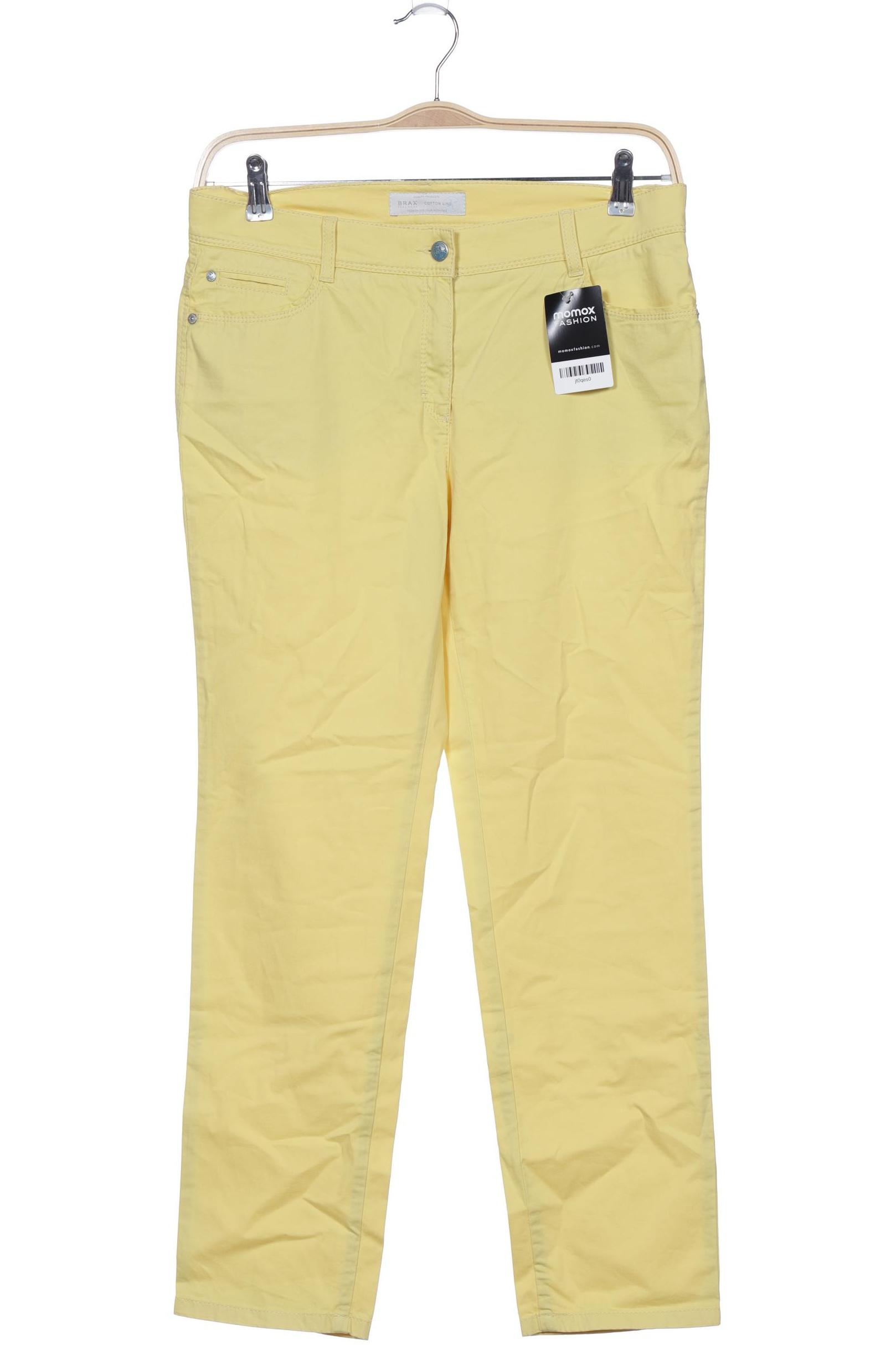 

Brax Damen Stoffhose, gelb, Gr. 40