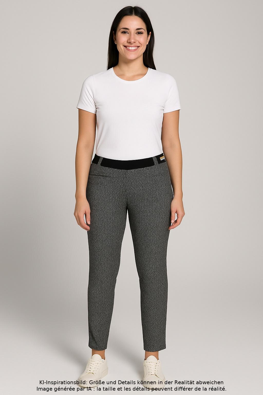 

Brax Damen Stoffhose, grau, Gr. 42