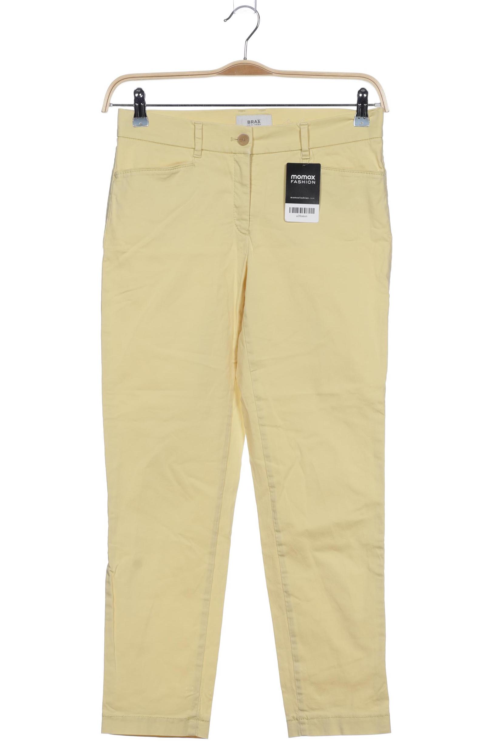 

Brax Damen Stoffhose, gelb, Gr. 36