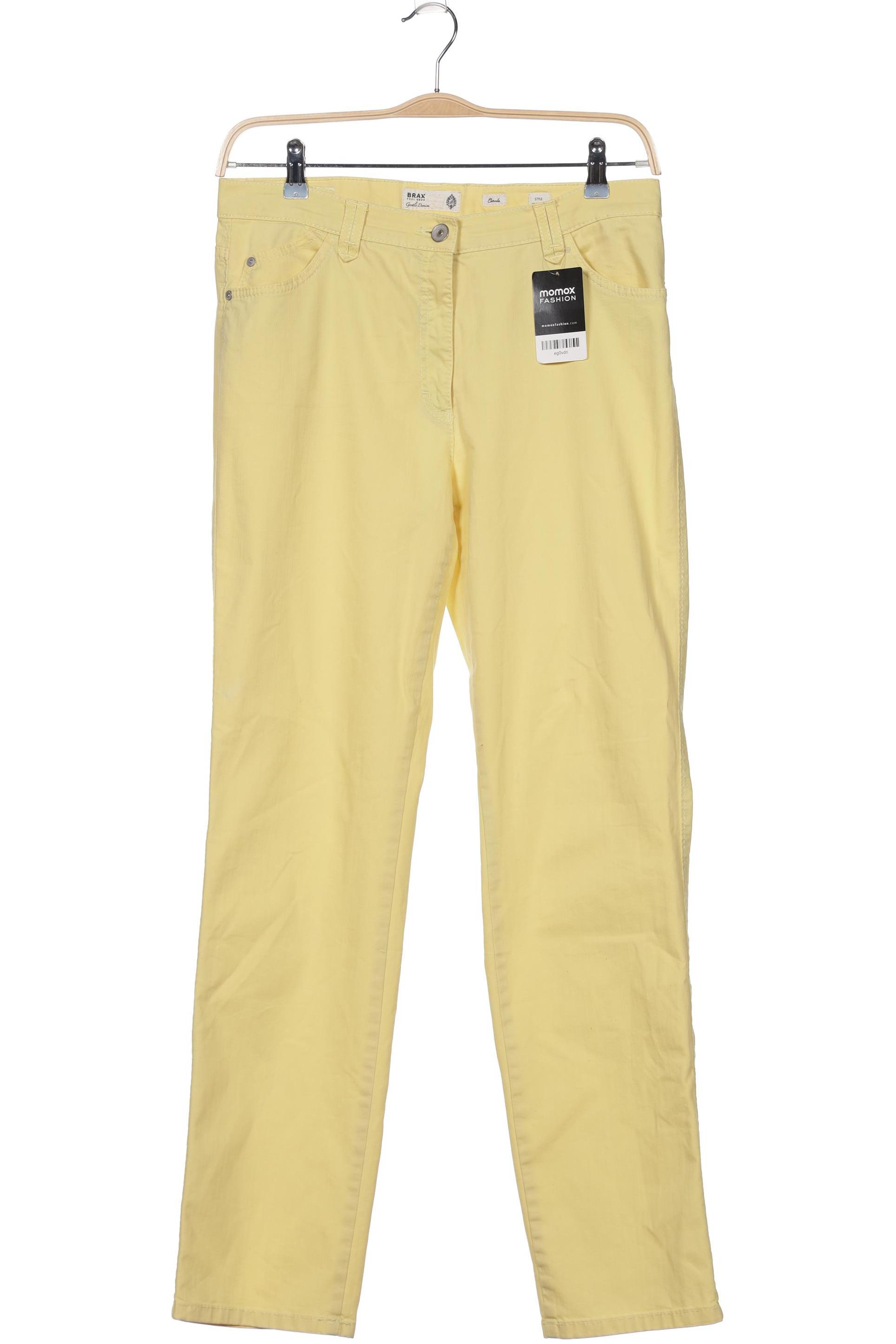 

BRAX Damen Stoffhose, gelb