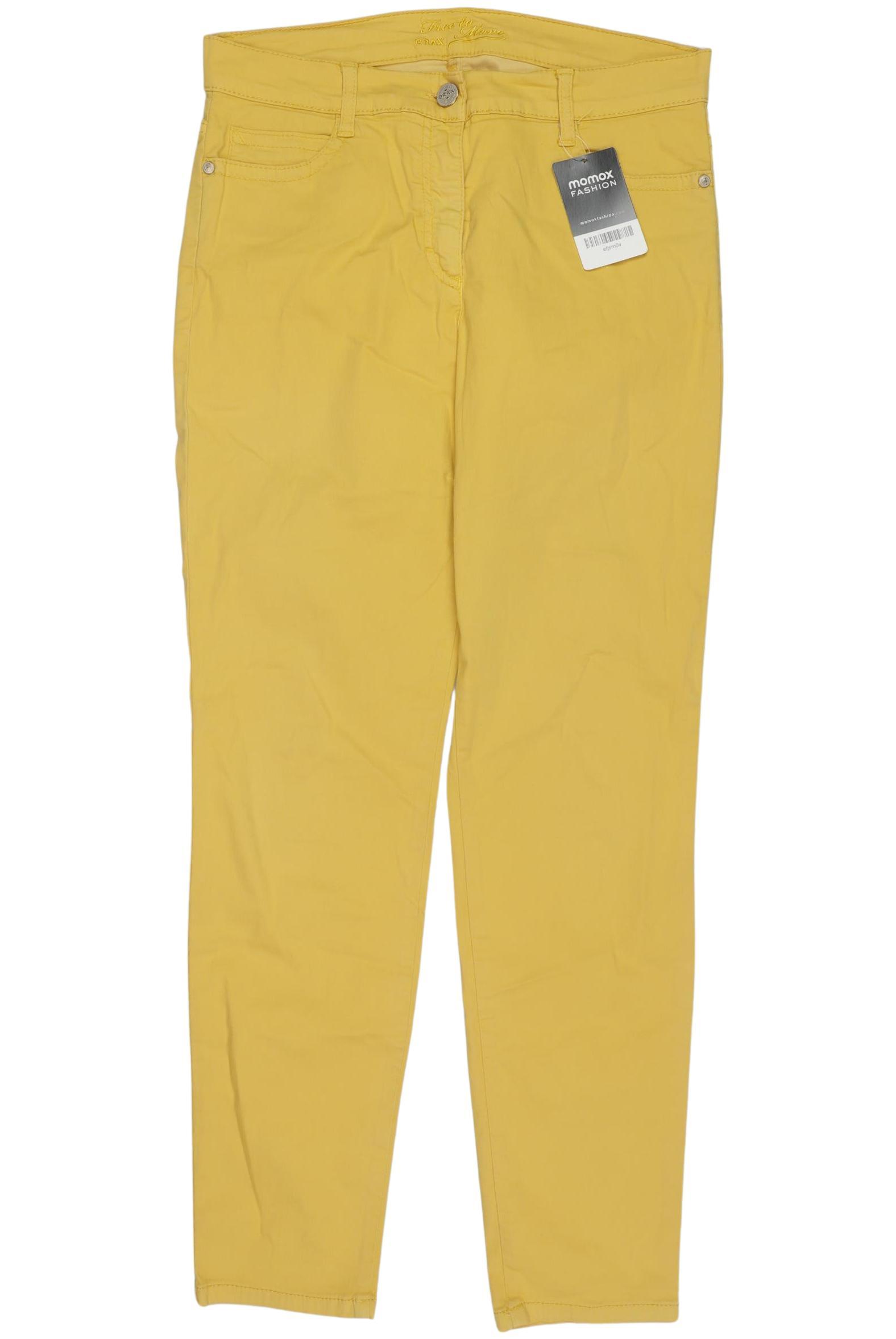 

Brax Damen Stoffhose, gelb, Gr. 40