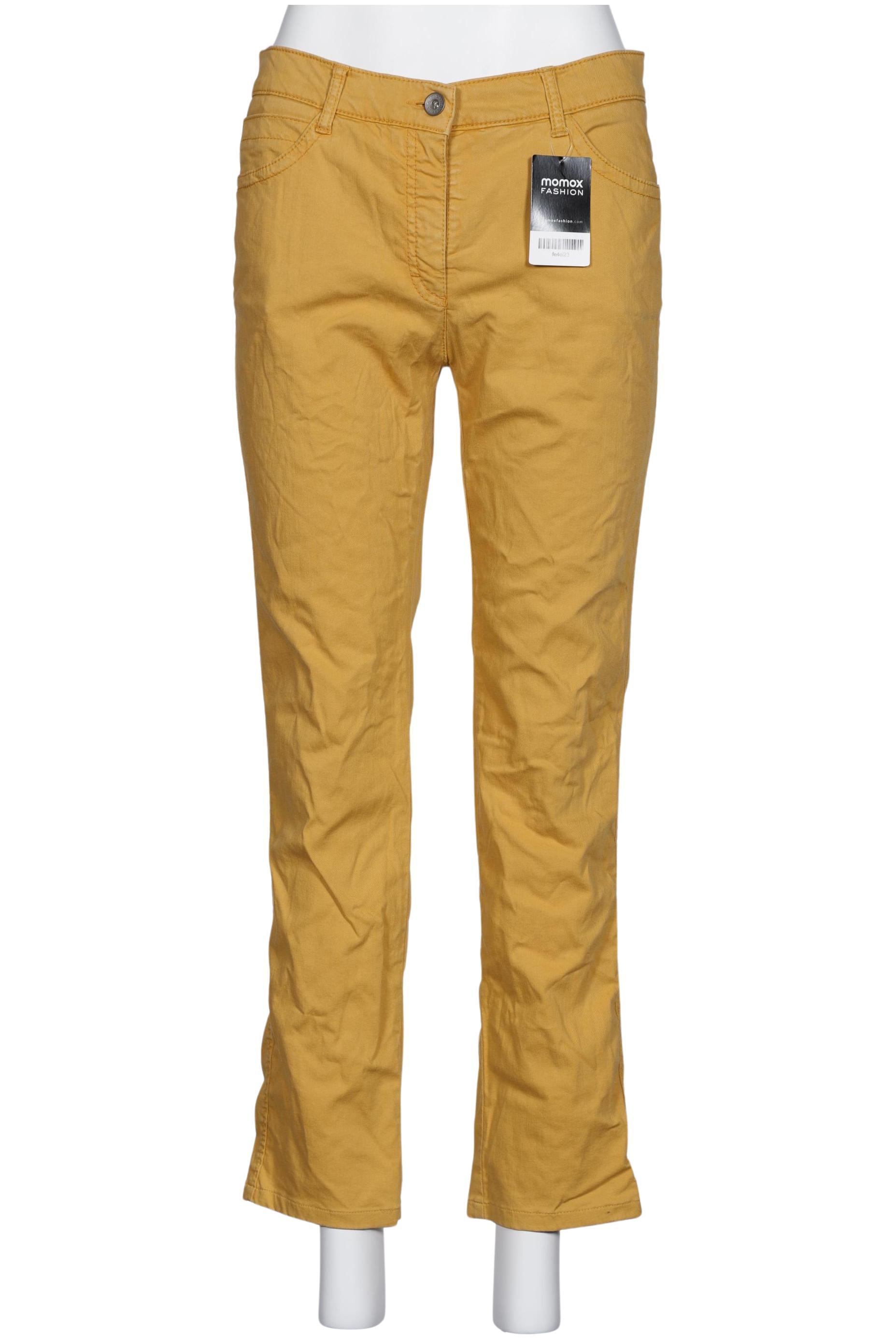 

Brax Damen Stoffhose, gelb, Gr. 31