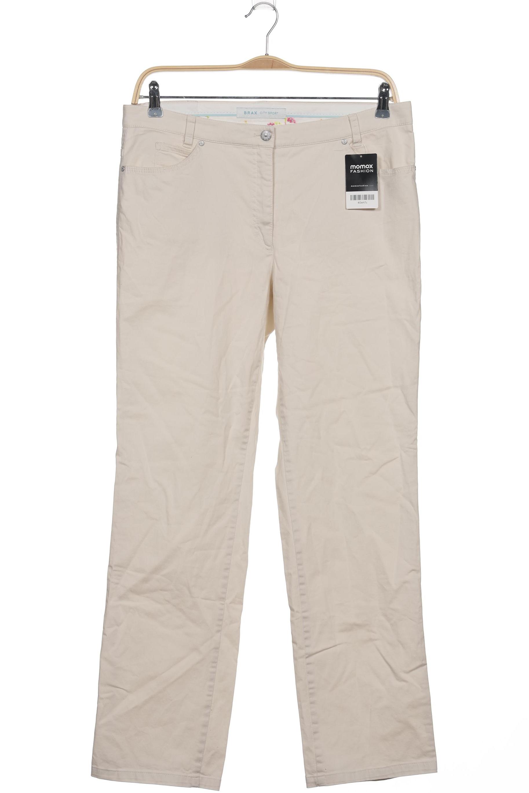 

Brax Damen Stoffhose, cremeweiß, Gr. 44