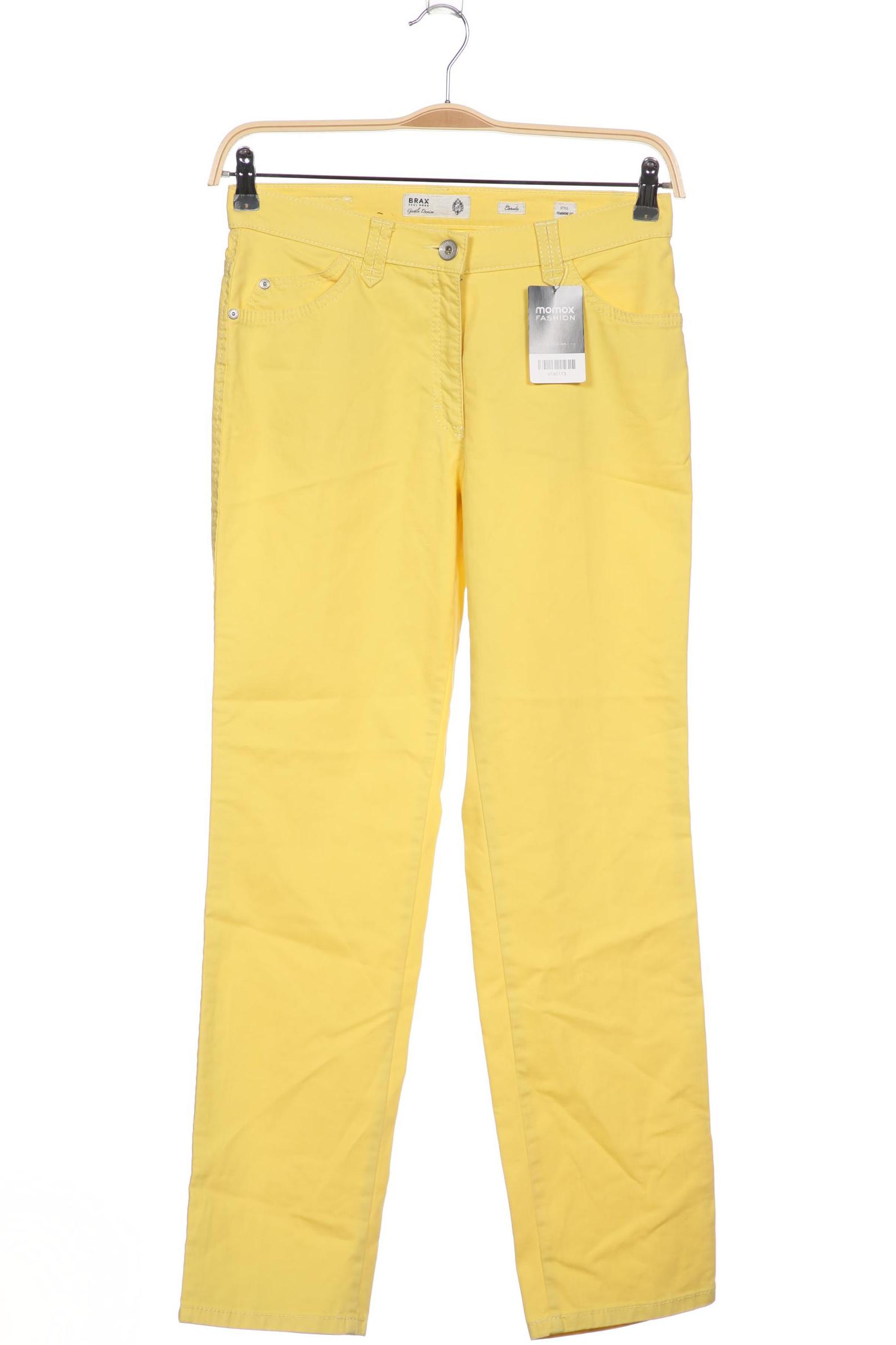 

Brax Damen Stoffhose, gelb, Gr. 38