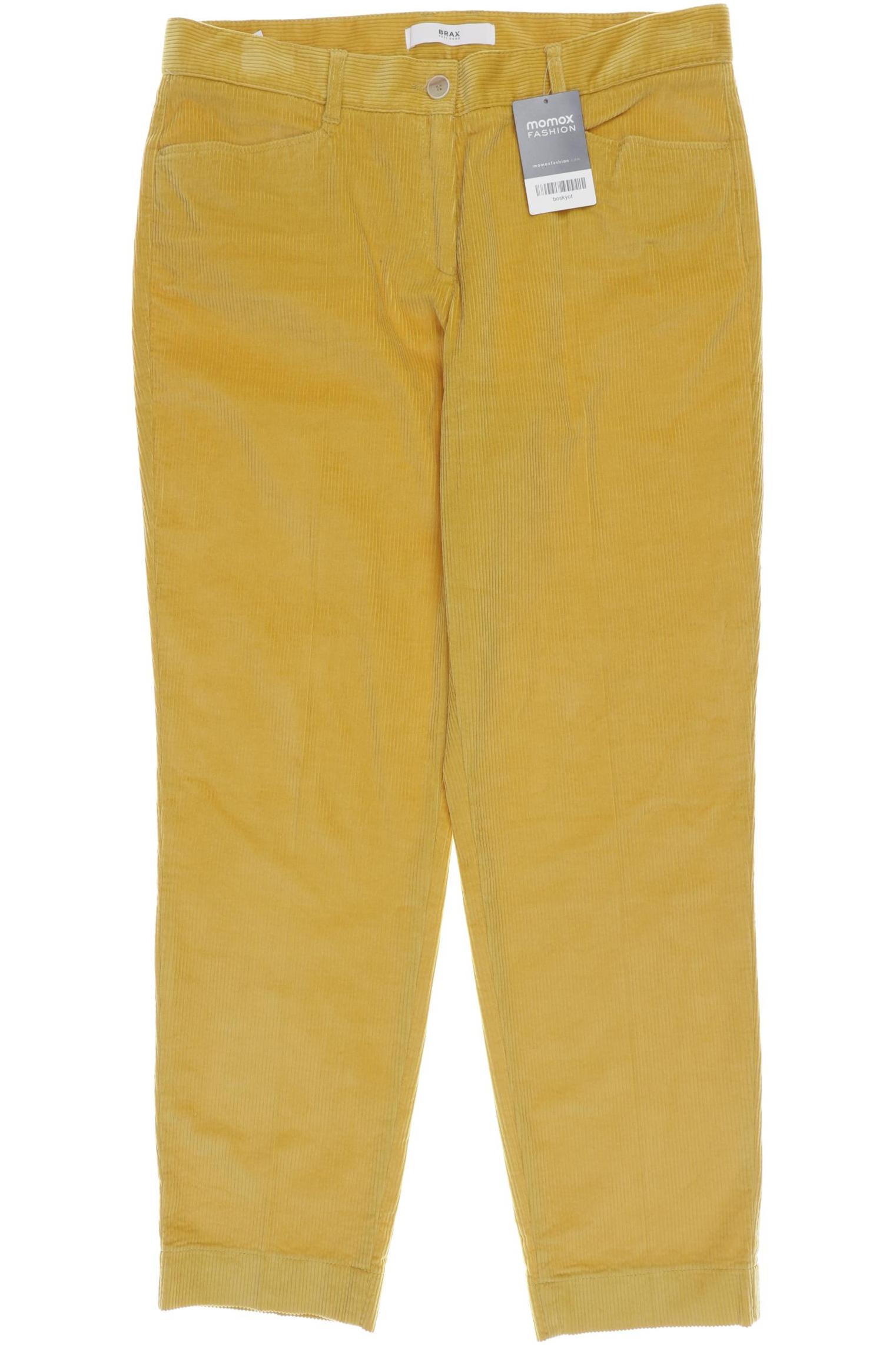 

Brax Damen Stoffhose, gelb, Gr. 40