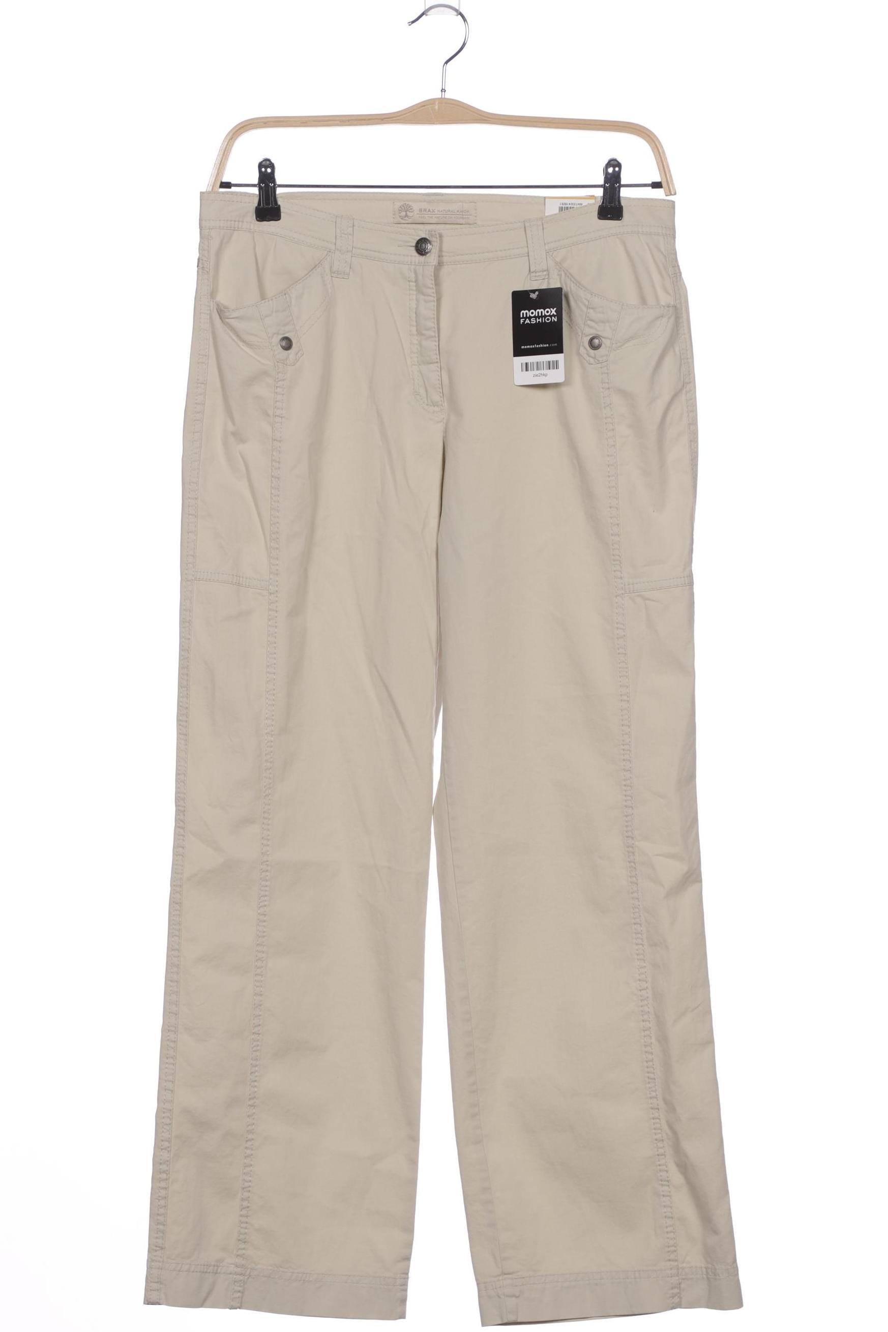 

Brax Damen Stoffhose, cremeweiß, Gr. 42