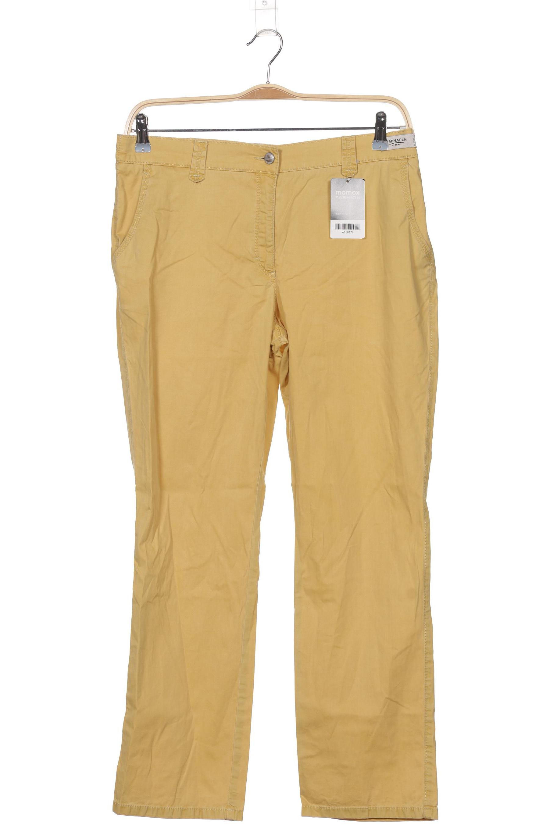 

Brax Damen Stoffhose, gelb, Gr. 44