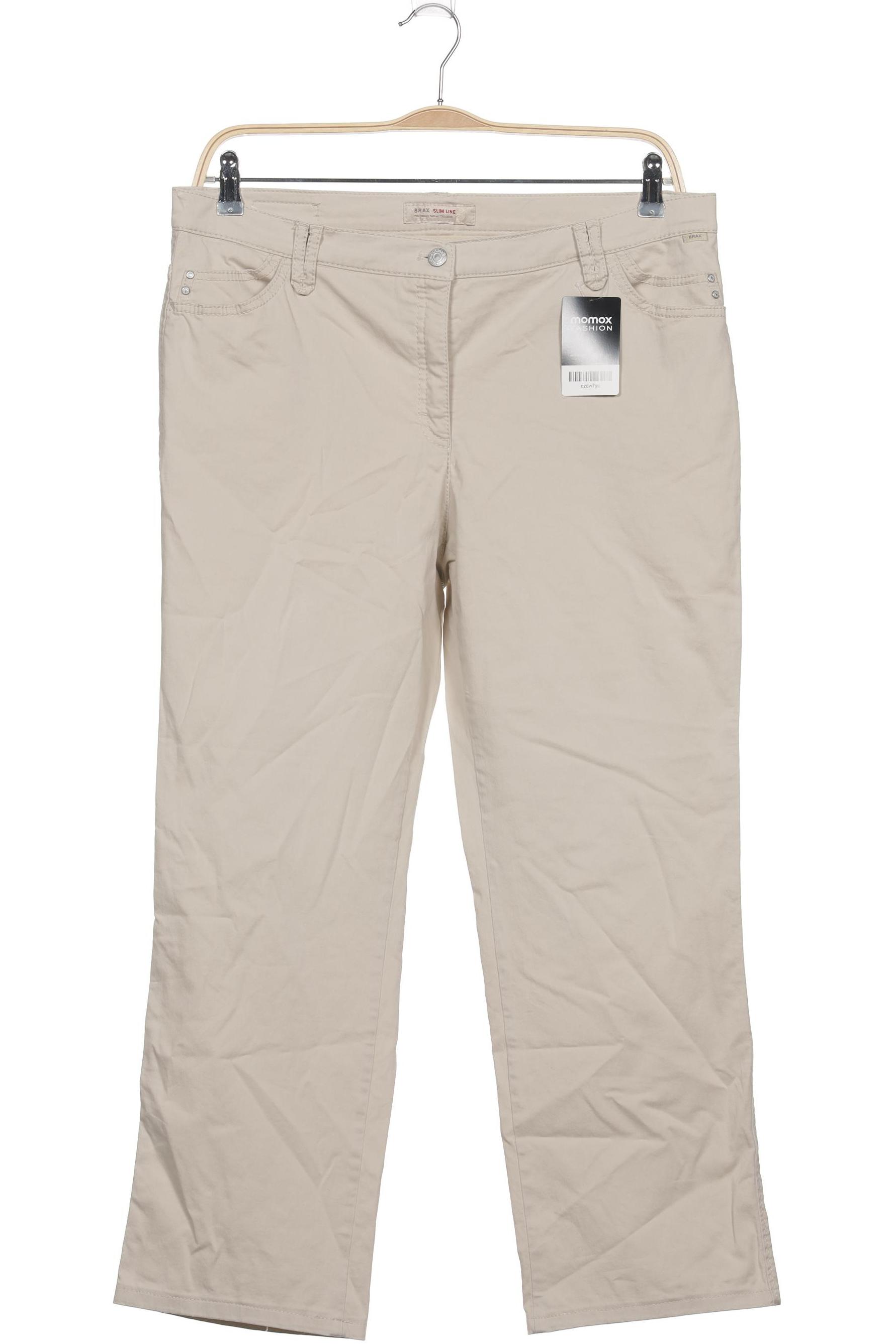 

Brax Damen Stoffhose, cremeweiß, Gr. 46
