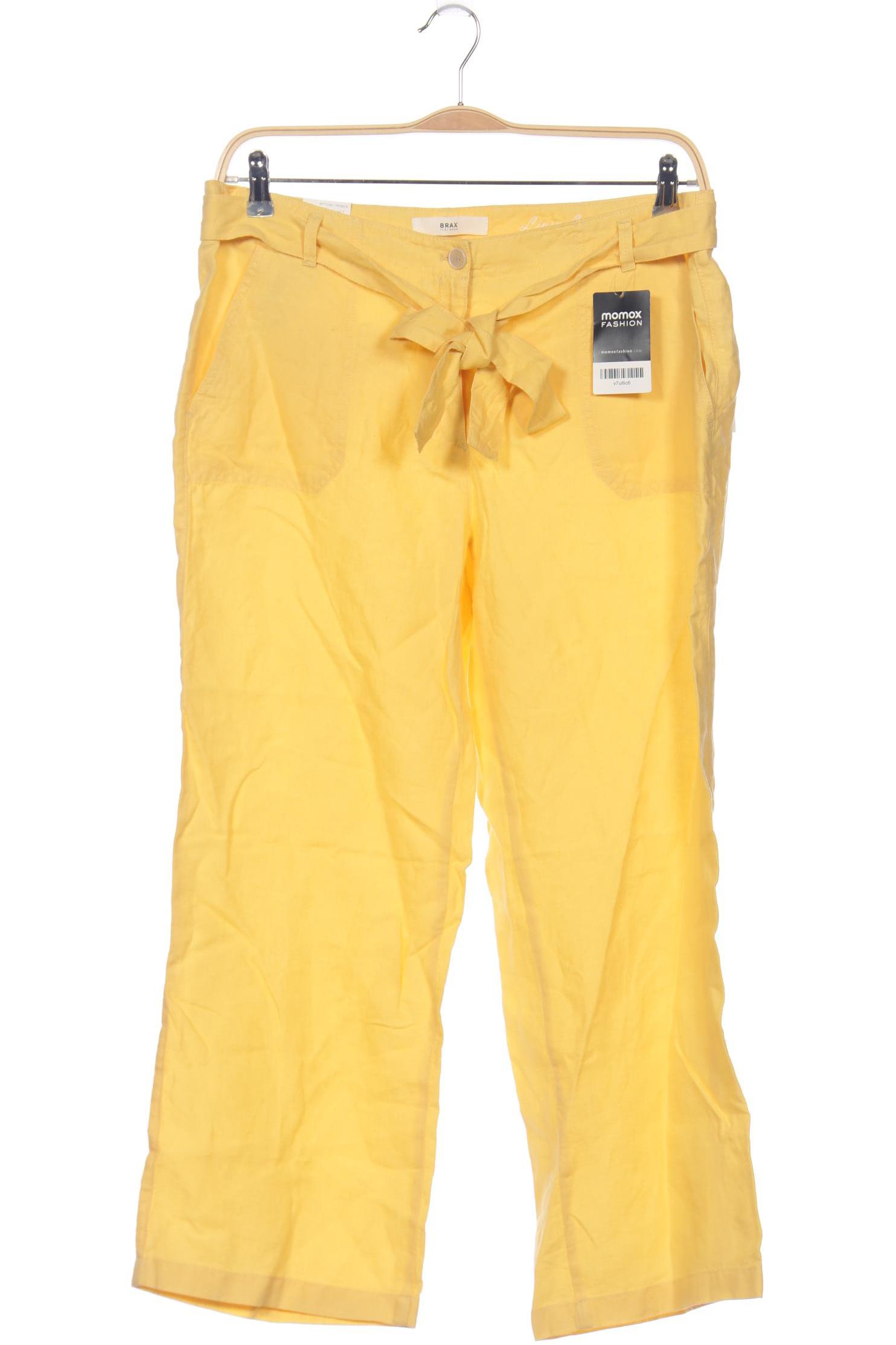 

Brax Damen Stoffhose, gelb, Gr. 44