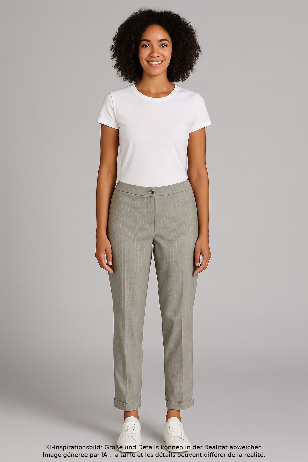 

Brax Damen Stoffhose, grau, Gr. 32