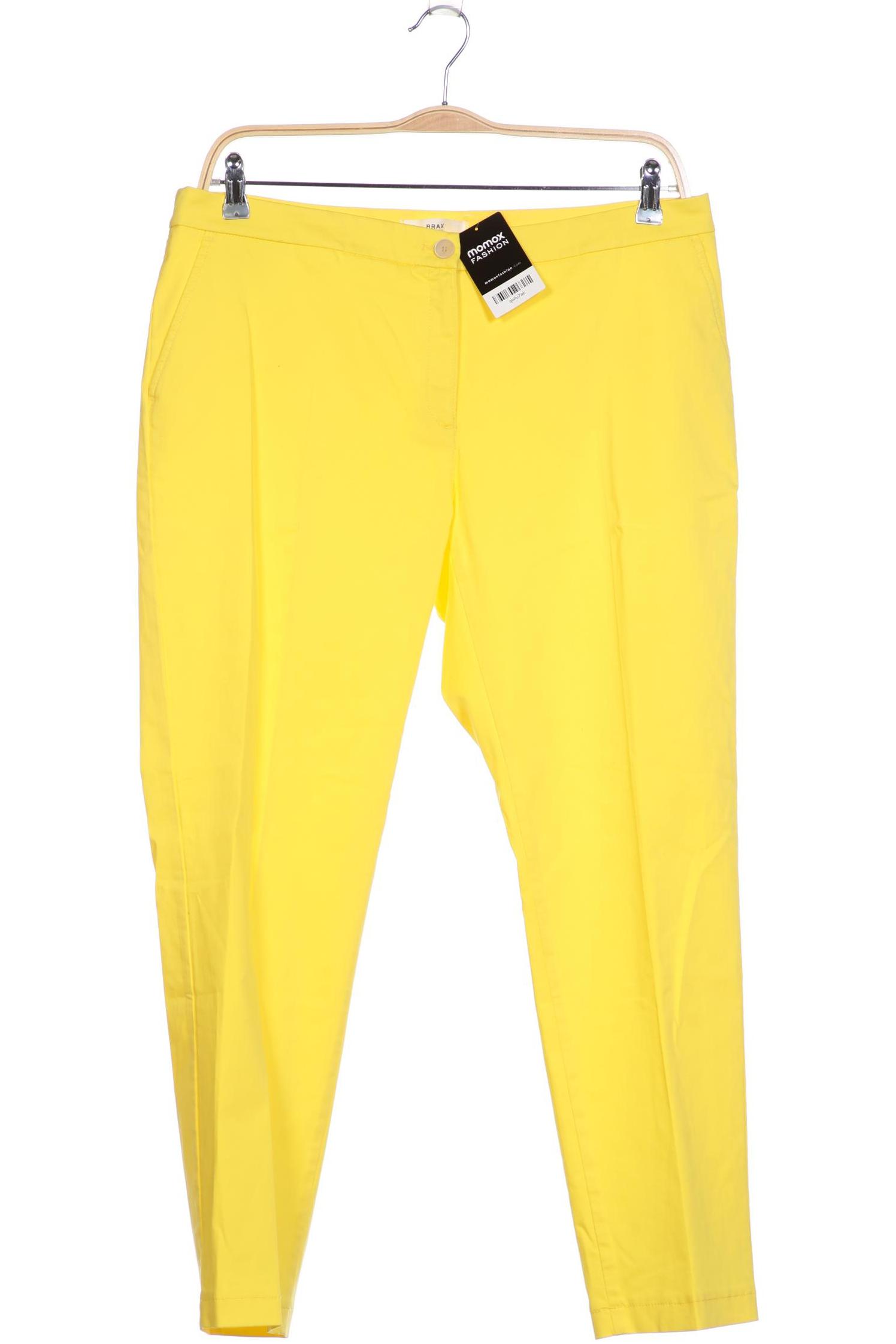 

Brax Damen Stoffhose, gelb, Gr. 46