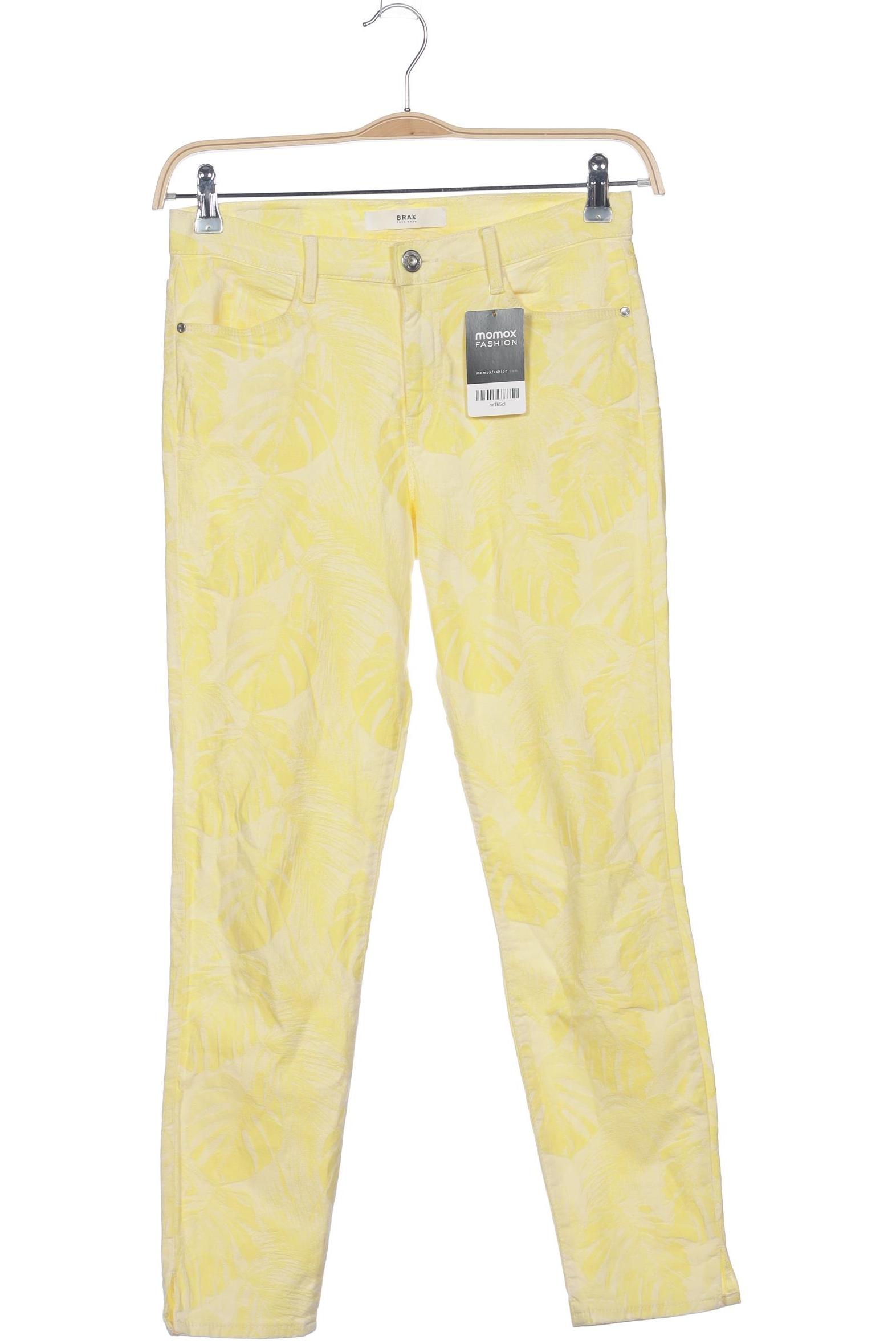 

Brax Damen Stoffhose, gelb, Gr. 27