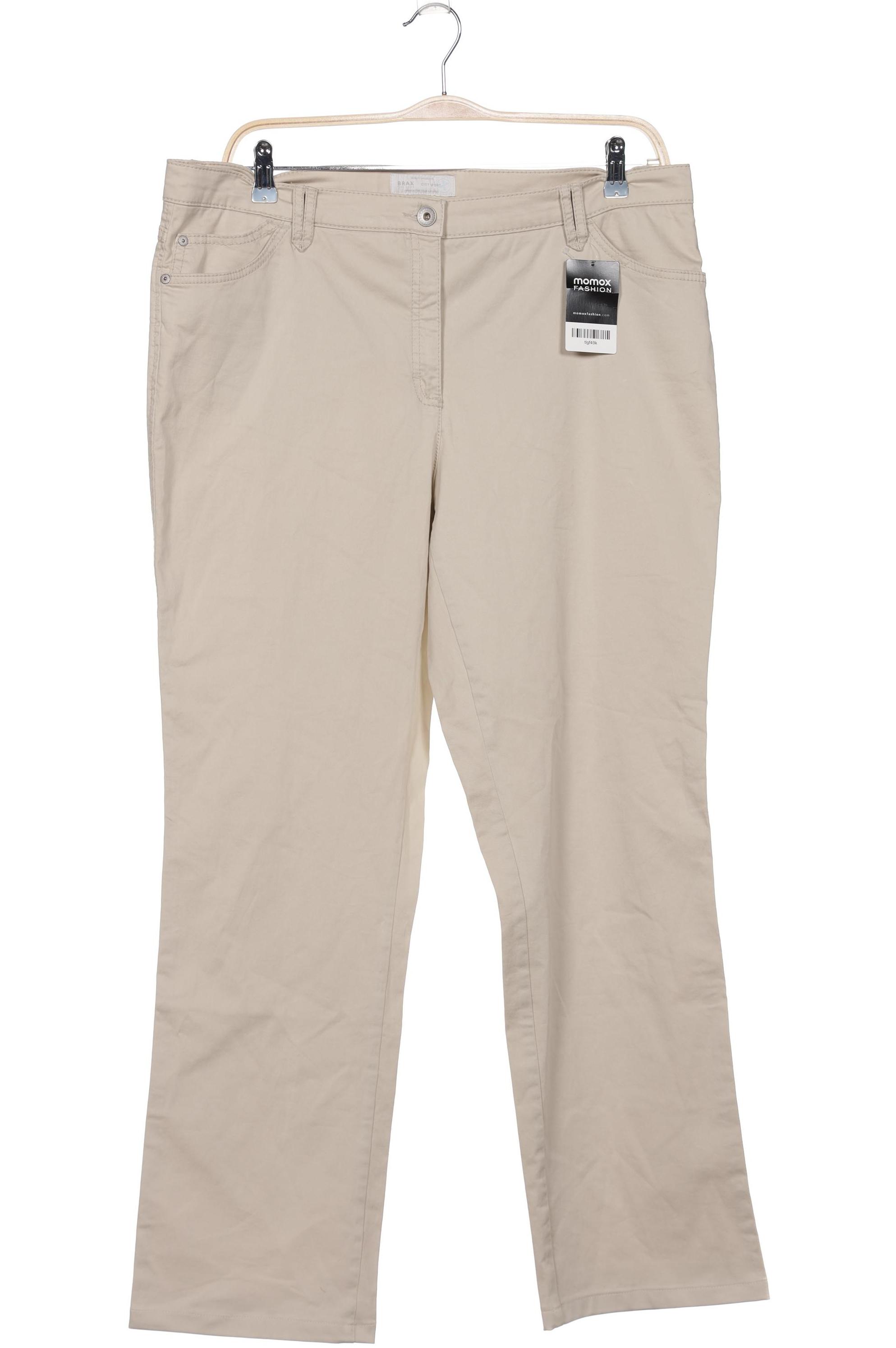 

Brax Damen Stoffhose, cremeweiß, Gr. 48