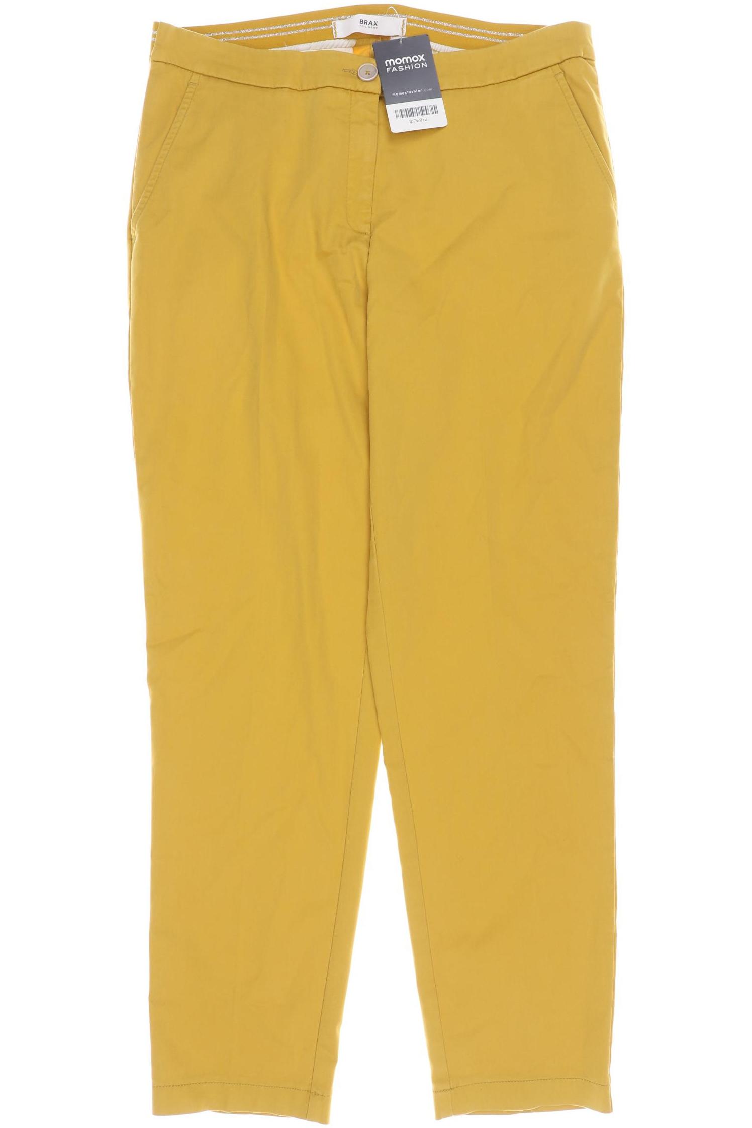 

BRAX Damen Stoffhose, gelb
