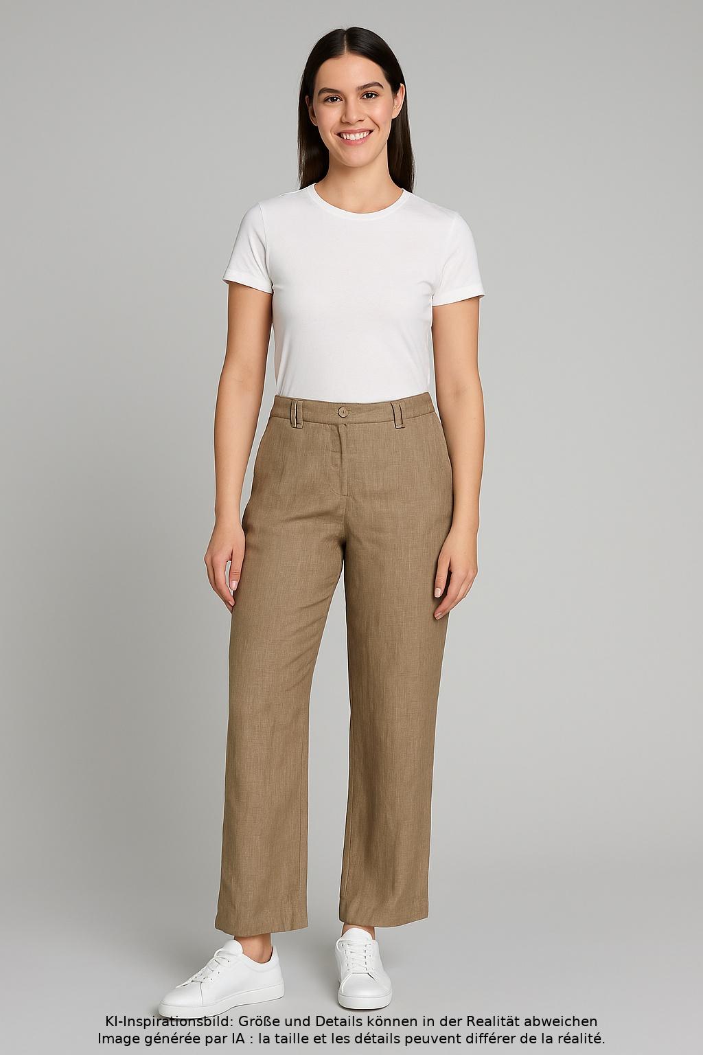 

Brax Damen Stoffhose, beige, Gr. 31