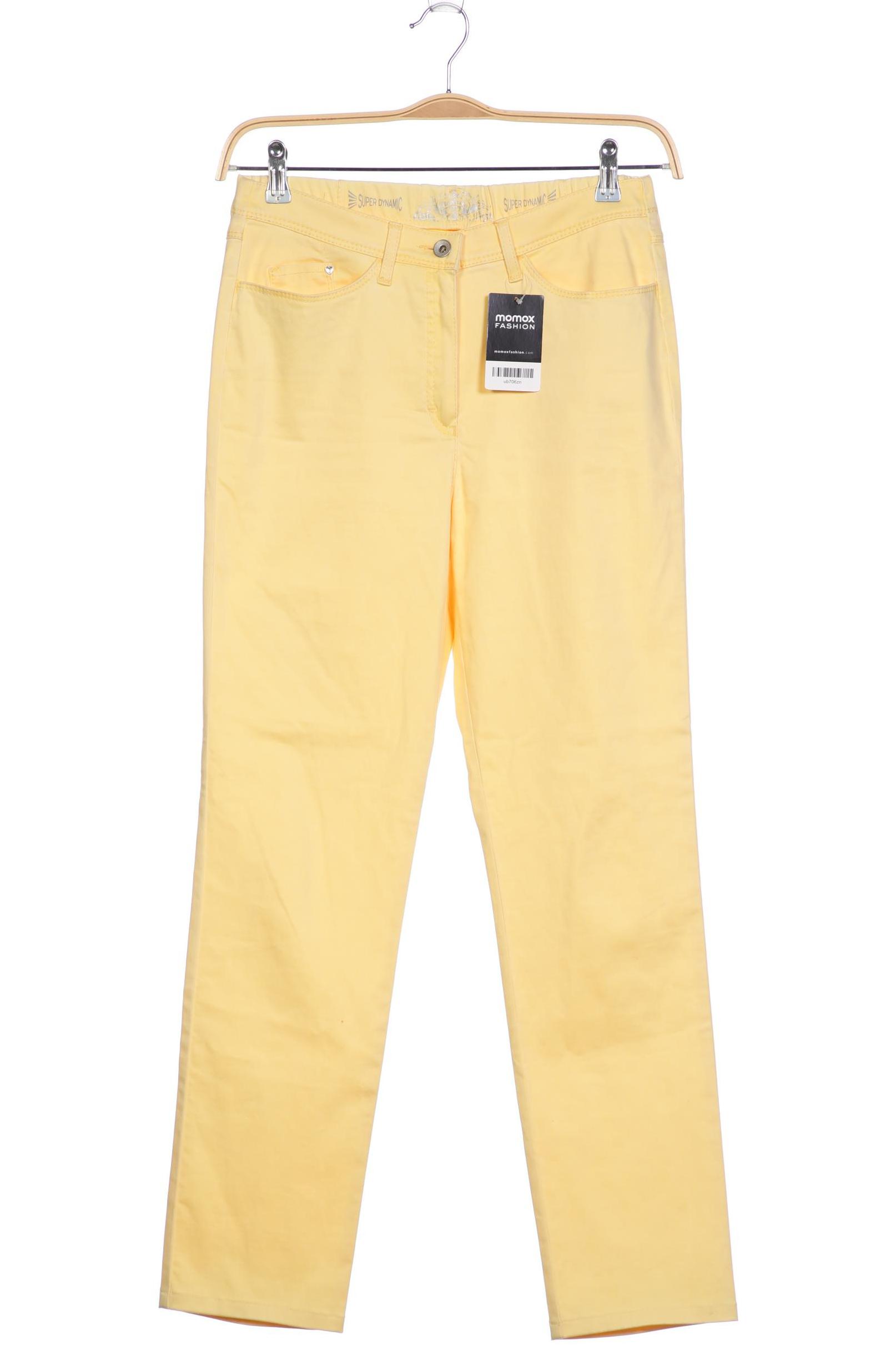 

BRAX Damen Stoffhose, gelb