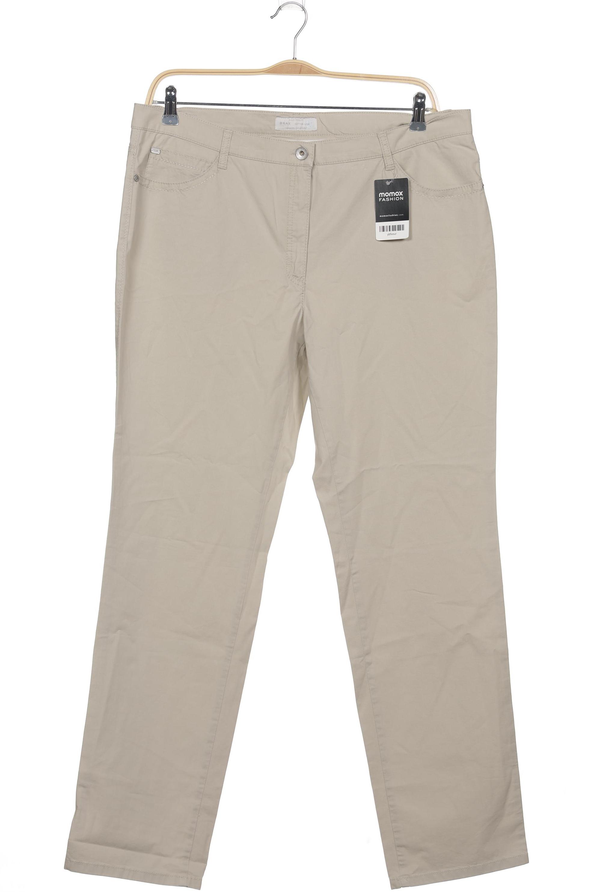 

Brax Damen Stoffhose, beige, Gr. 48