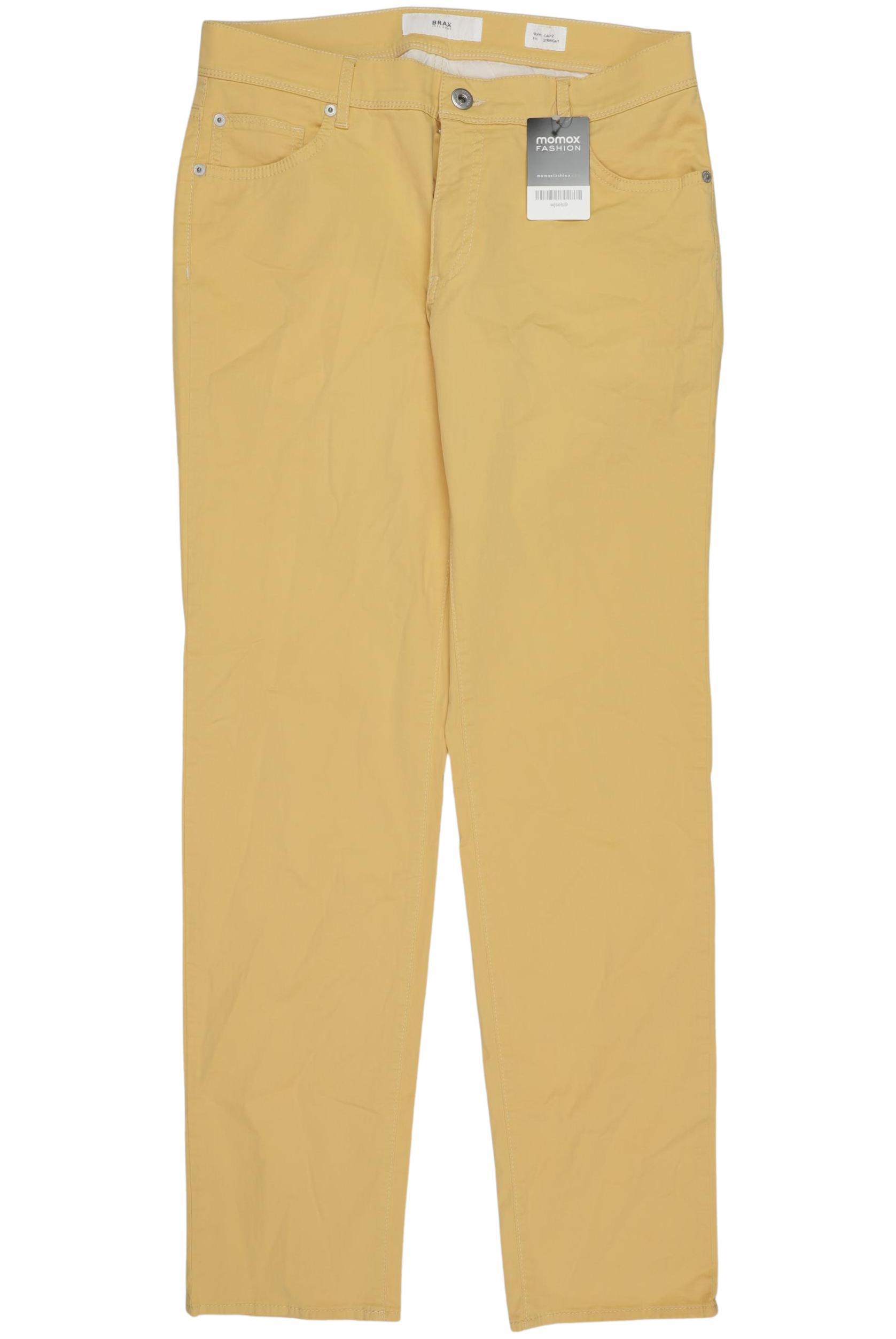 

Brax Damen Stoffhose, gelb, Gr. 31