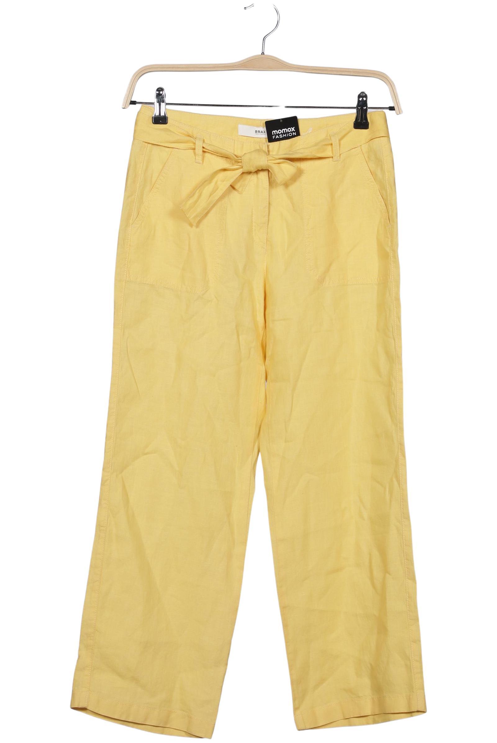 

Brax Damen Stoffhose, gelb, Gr. 33