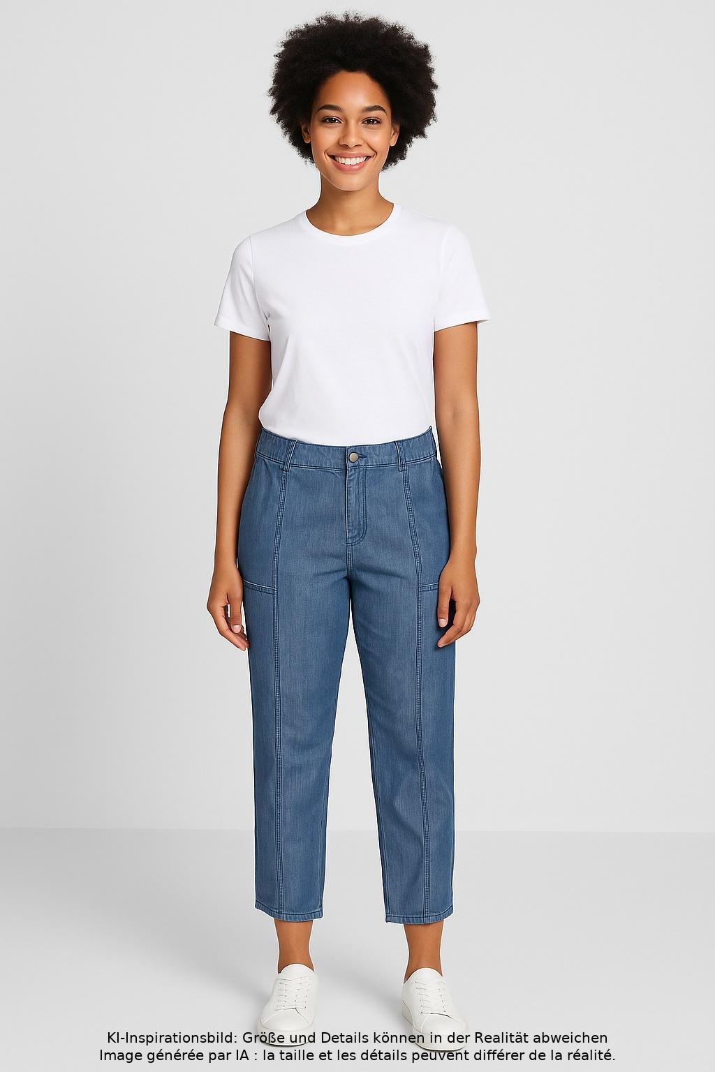 

Brax Damen Stoffhose, blau, Gr. 31