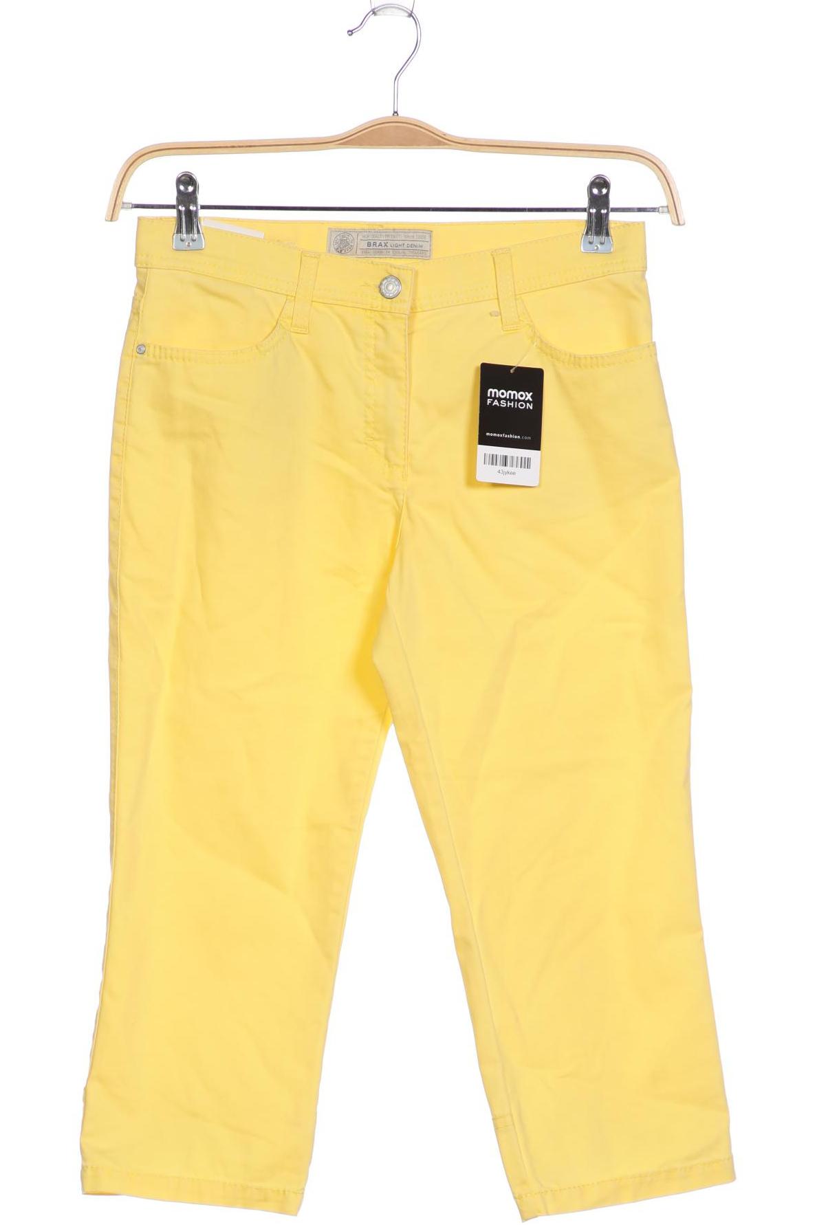 

Brax Damen Stoffhose, gelb, Gr. 36