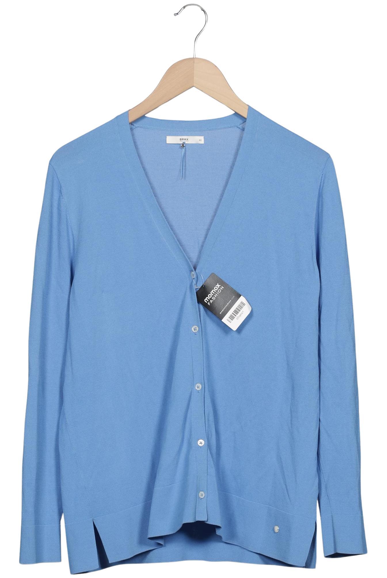 

Brax Damen Strickjacke, hellblau, Gr. 42