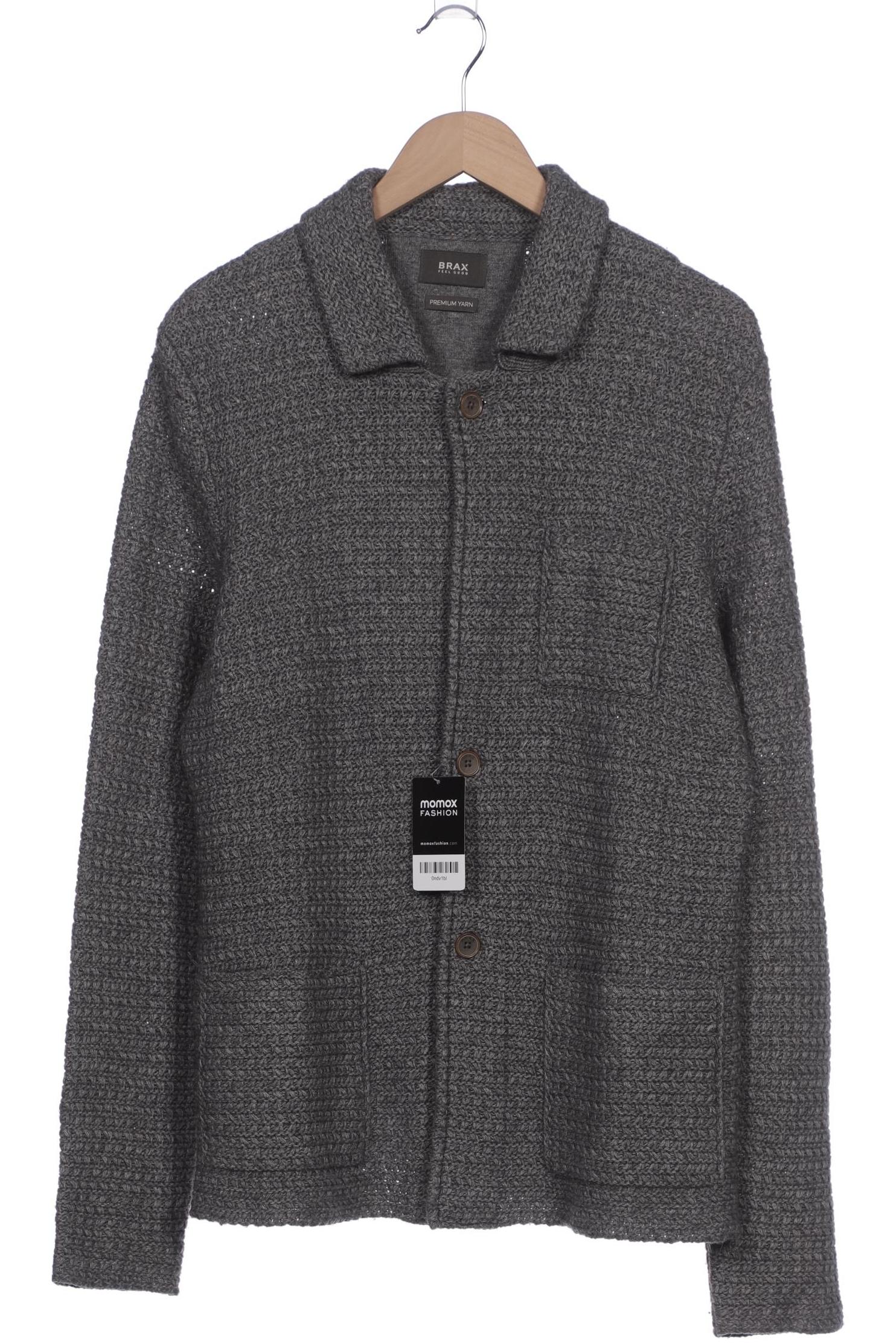 

Brax Damen Strickjacke, grau, Gr. 50
