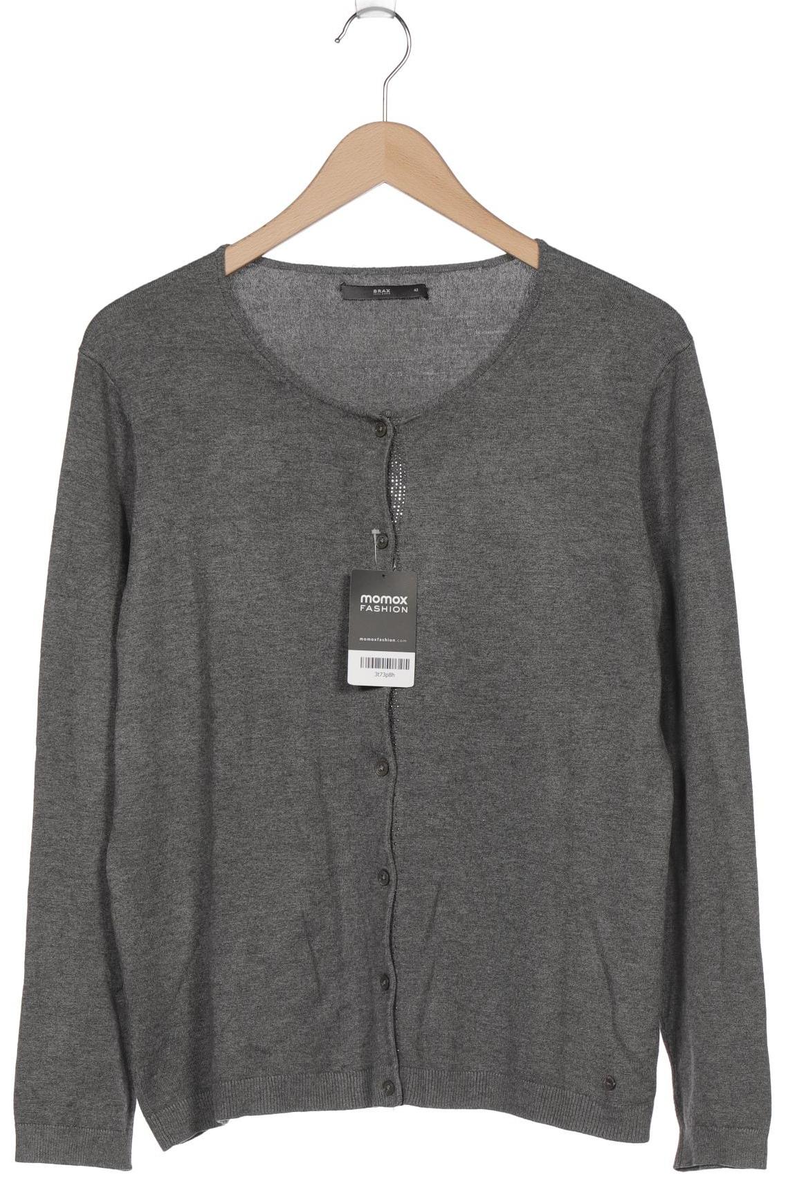 

Brax Damen Strickjacke, grau, Gr. 42