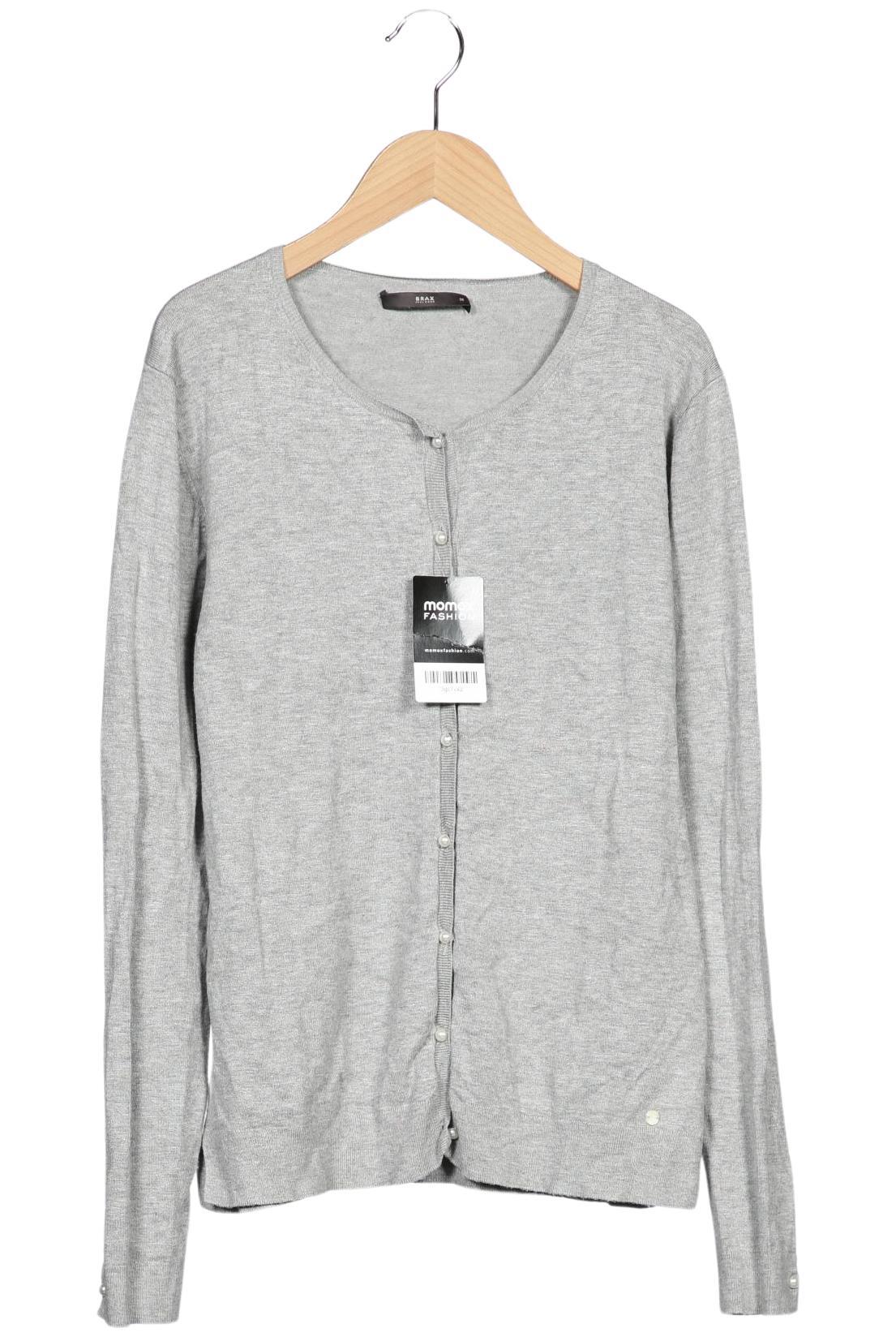 

Brax Damen Strickjacke, grau, Gr. 36