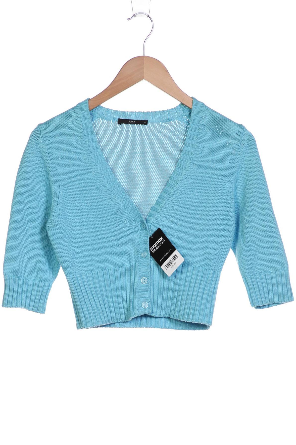 

Brax Damen Strickjacke, blau, Gr. 40