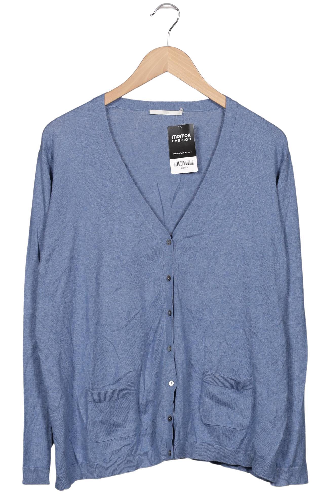 

Brax Damen Strickjacke, blau, Gr. 48