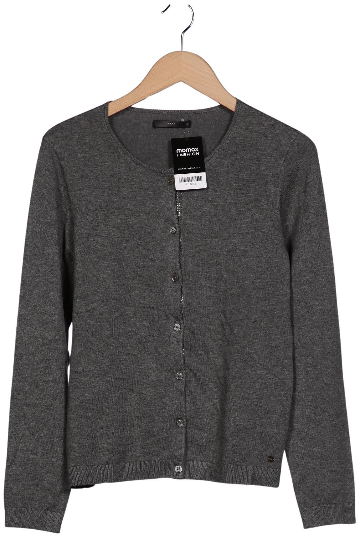 

Brax Damen Strickjacke, grau, Gr. 40