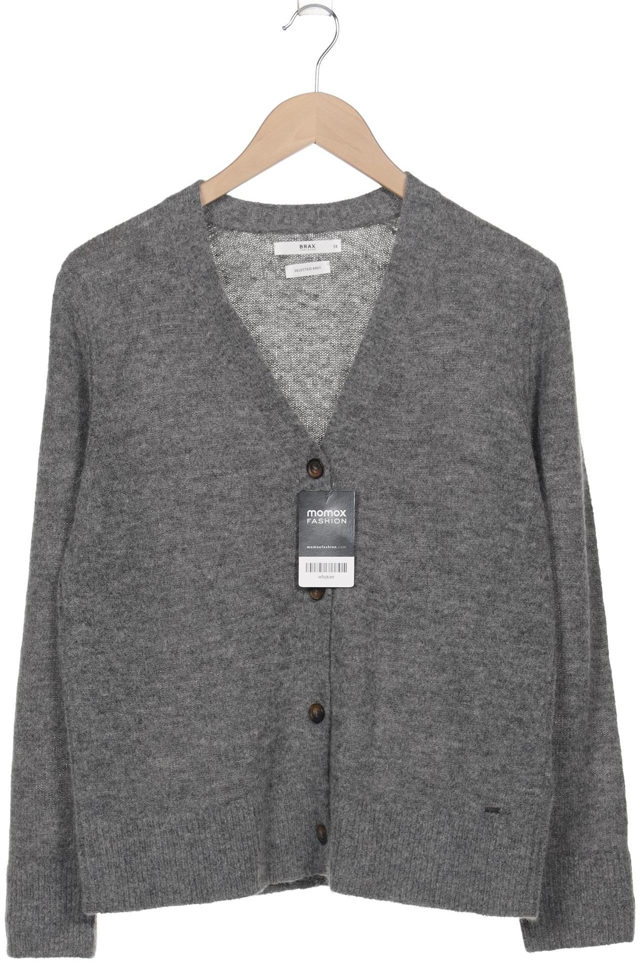 

Brax Damen Strickjacke, grau, Gr. 38