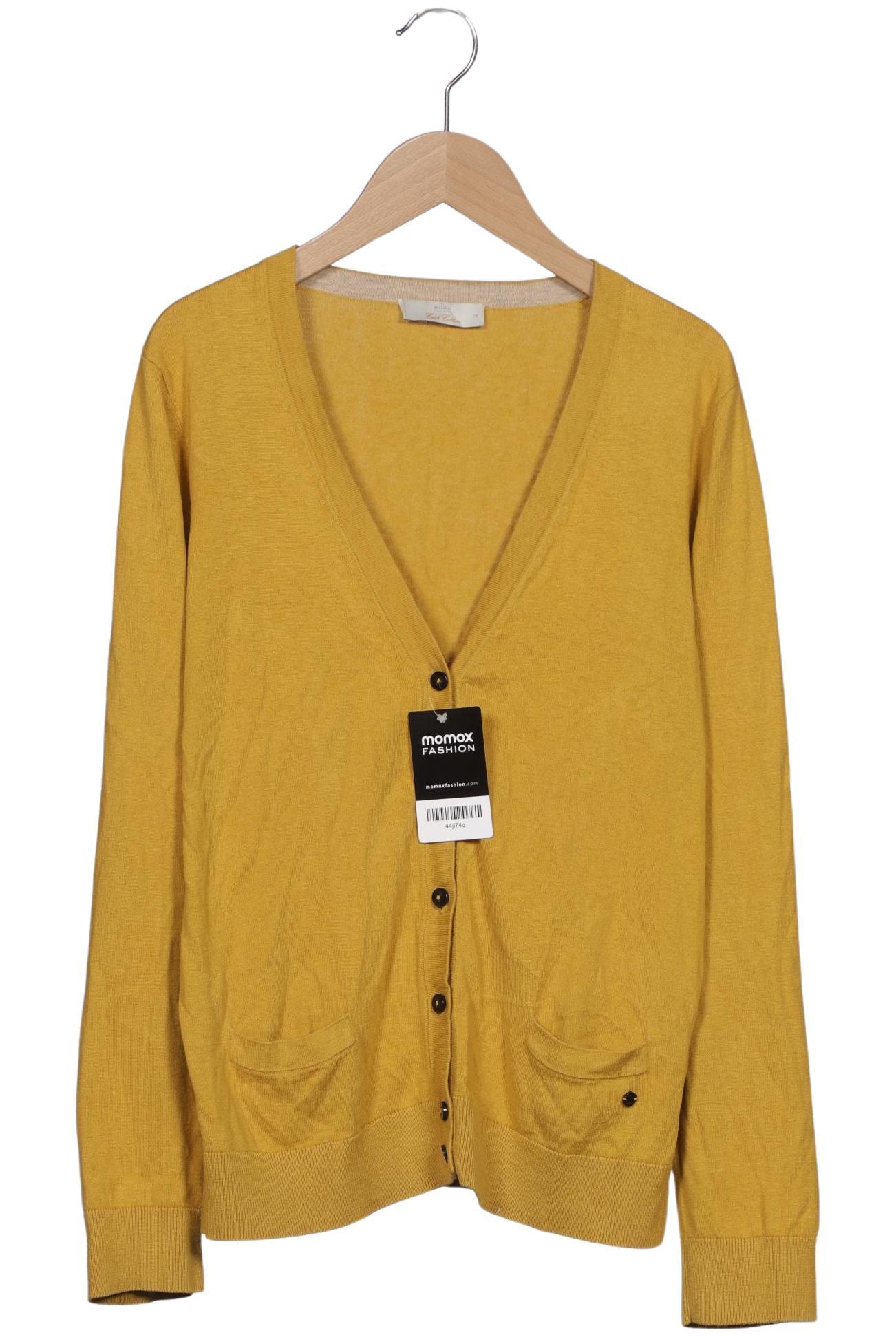 

Brax Damen Strickjacke, gelb, Gr. 38