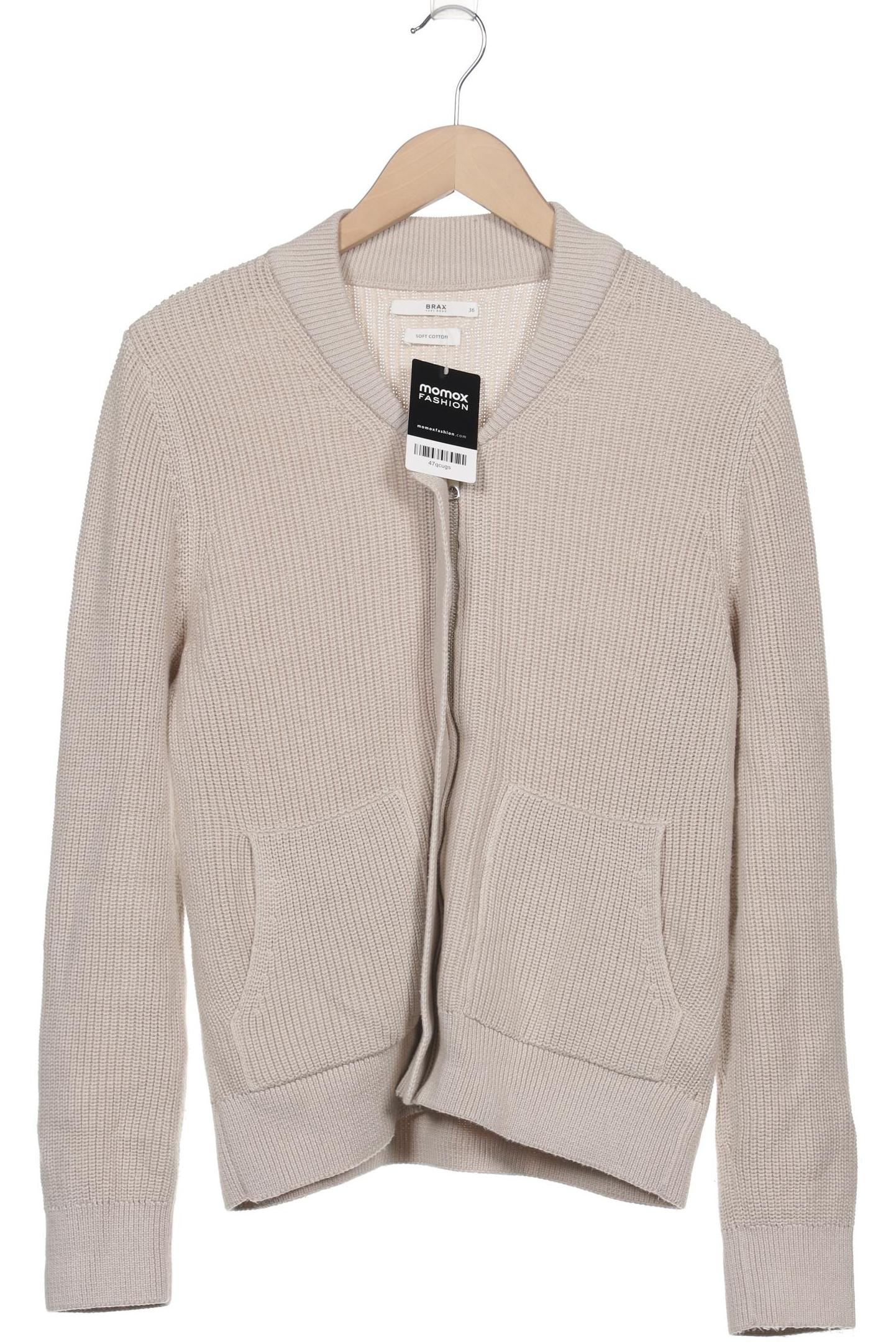 

Brax Damen Strickjacke, beige, Gr. 36