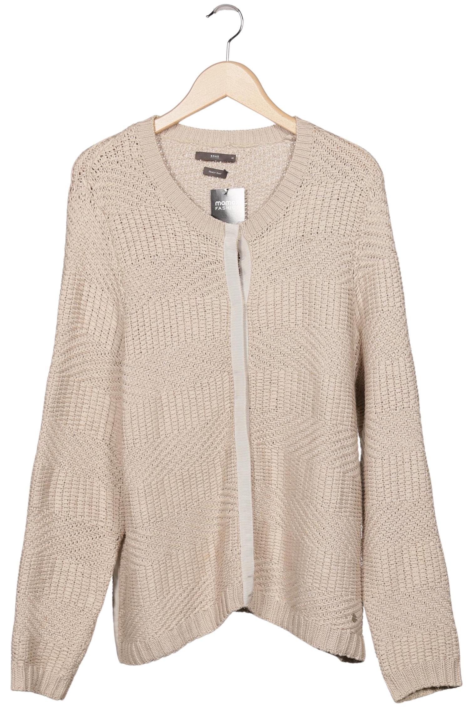

Brax Damen Strickjacke, beige, Gr. 46