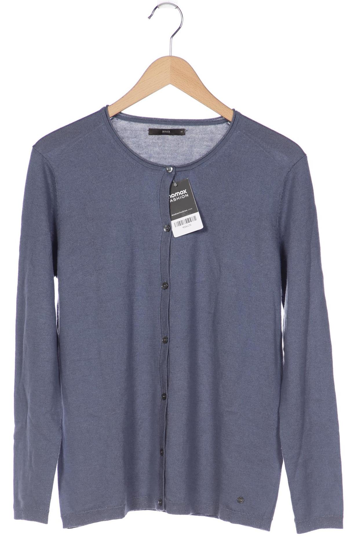 

Brax Damen Strickjacke, blau, Gr. 42