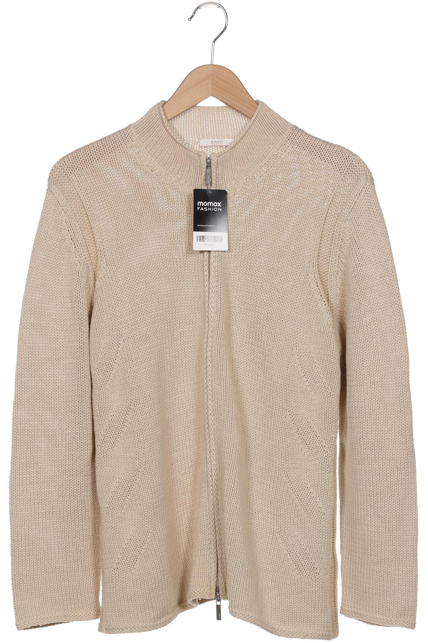 

Brax Damen Strickjacke, beige, Gr. 46