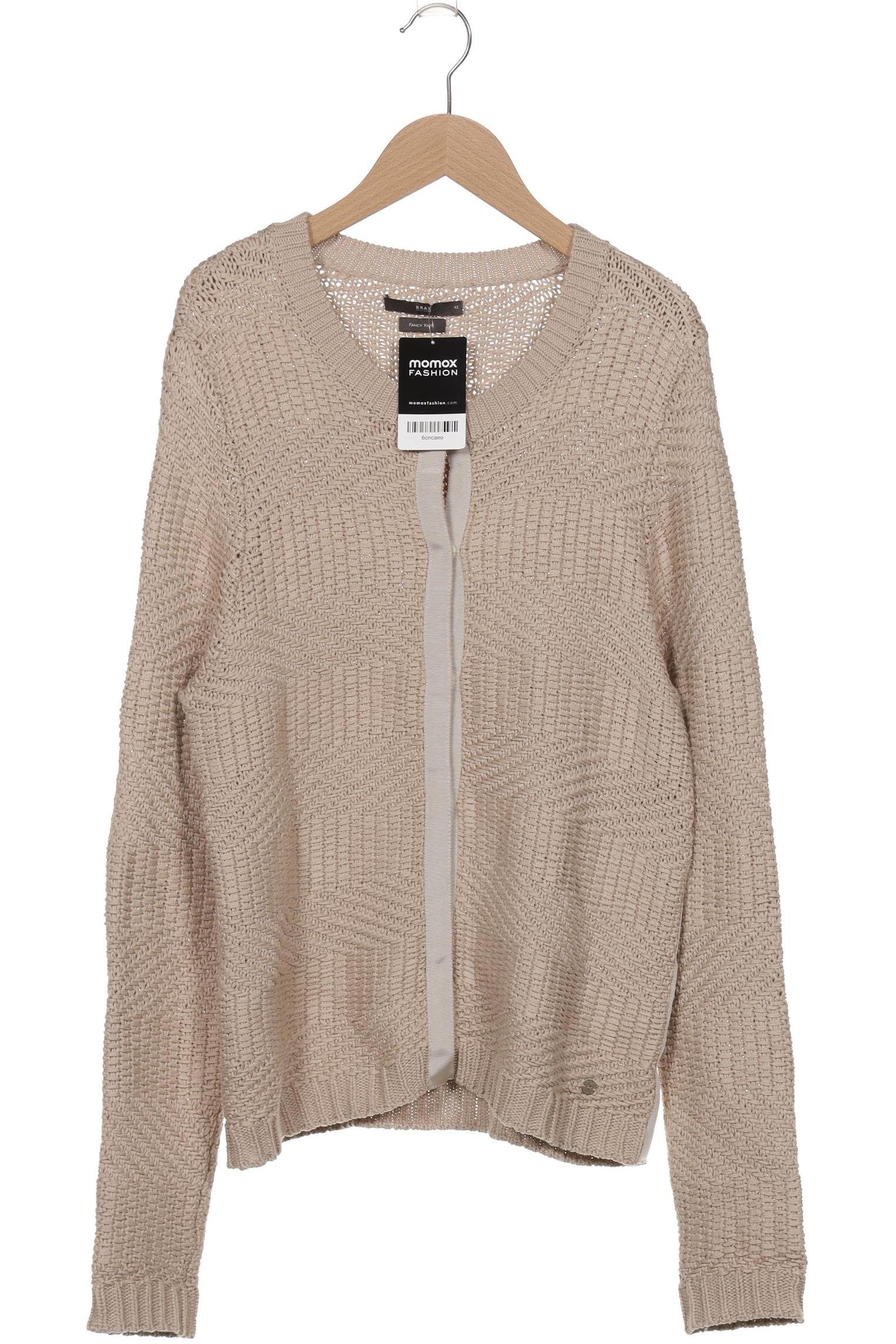 

Brax Damen Strickjacke, beige, Gr. 42