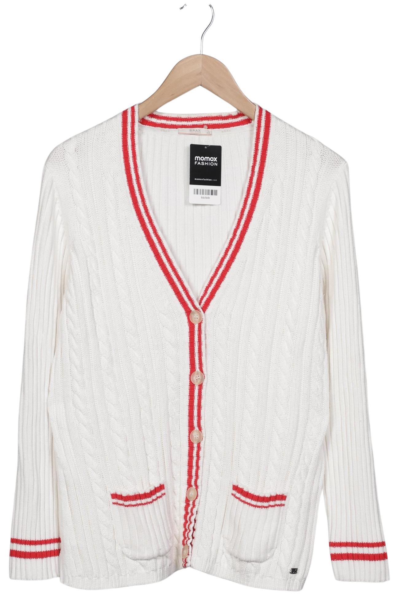 

Brax Damen Strickjacke, weiß, Gr. 42