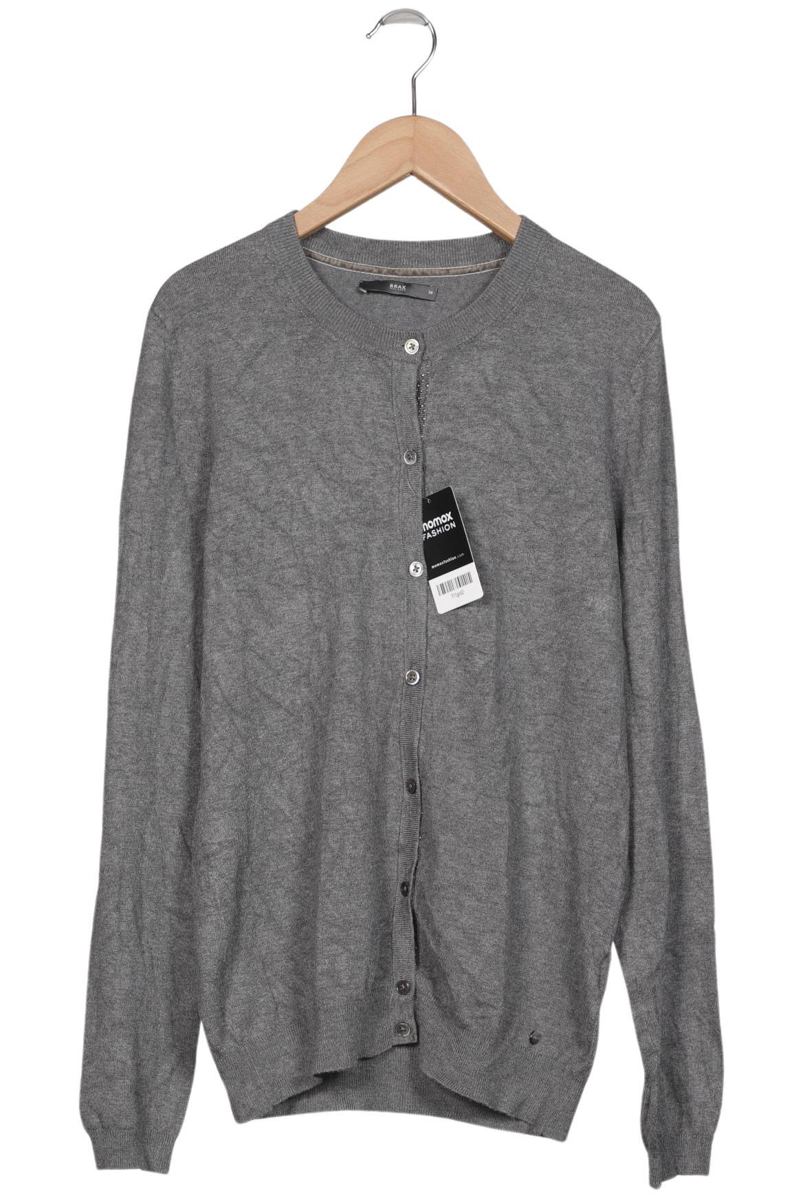 

Brax Damen Strickjacke, grau, Gr. 38