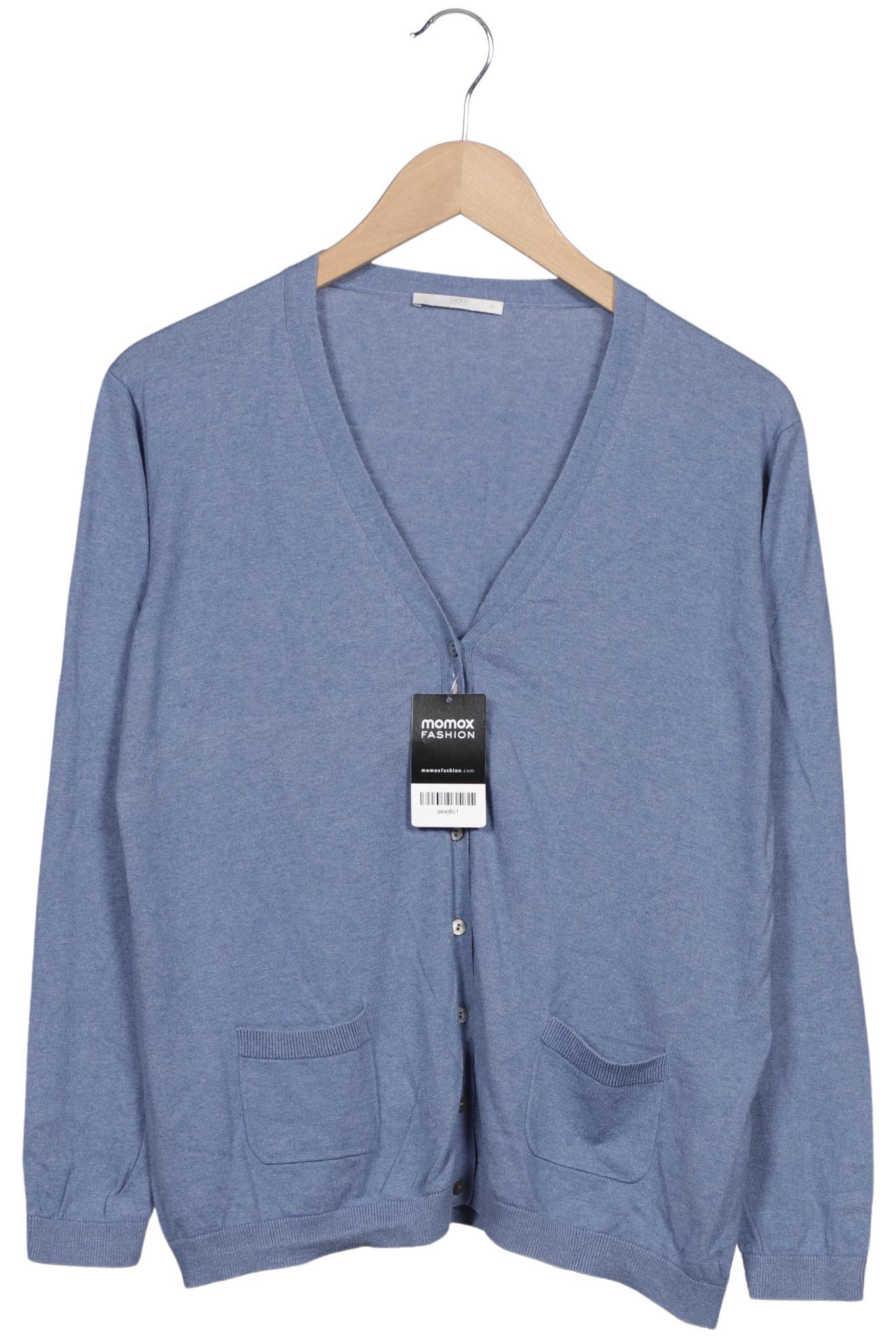 

Brax Damen Strickjacke, hellblau, Gr. 46