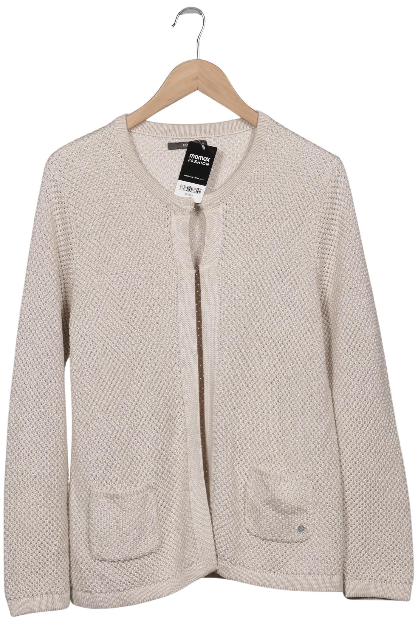 

Brax Damen Strickjacke, beige, Gr. 44