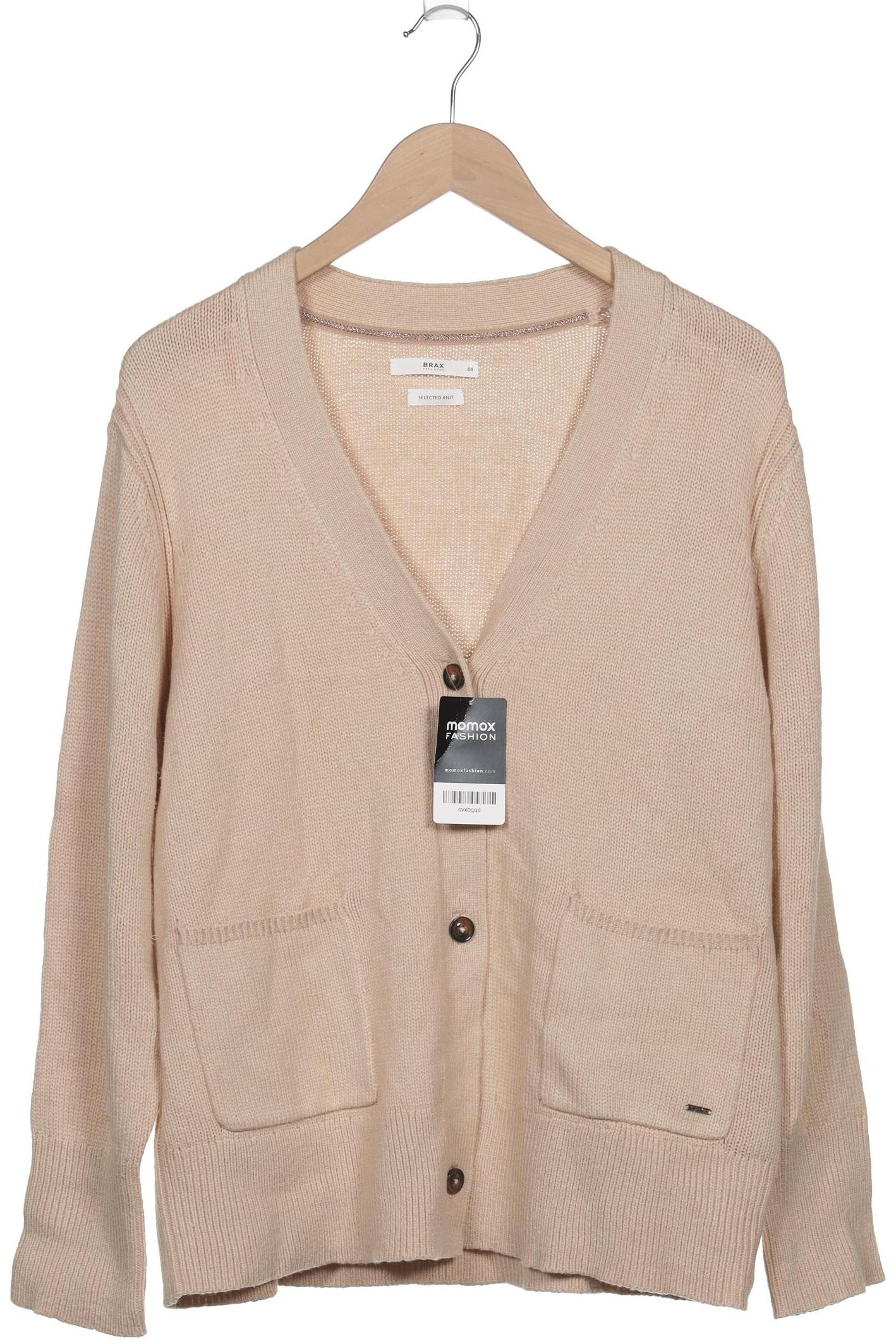 

Brax Damen Strickjacke, beige, Gr. 44