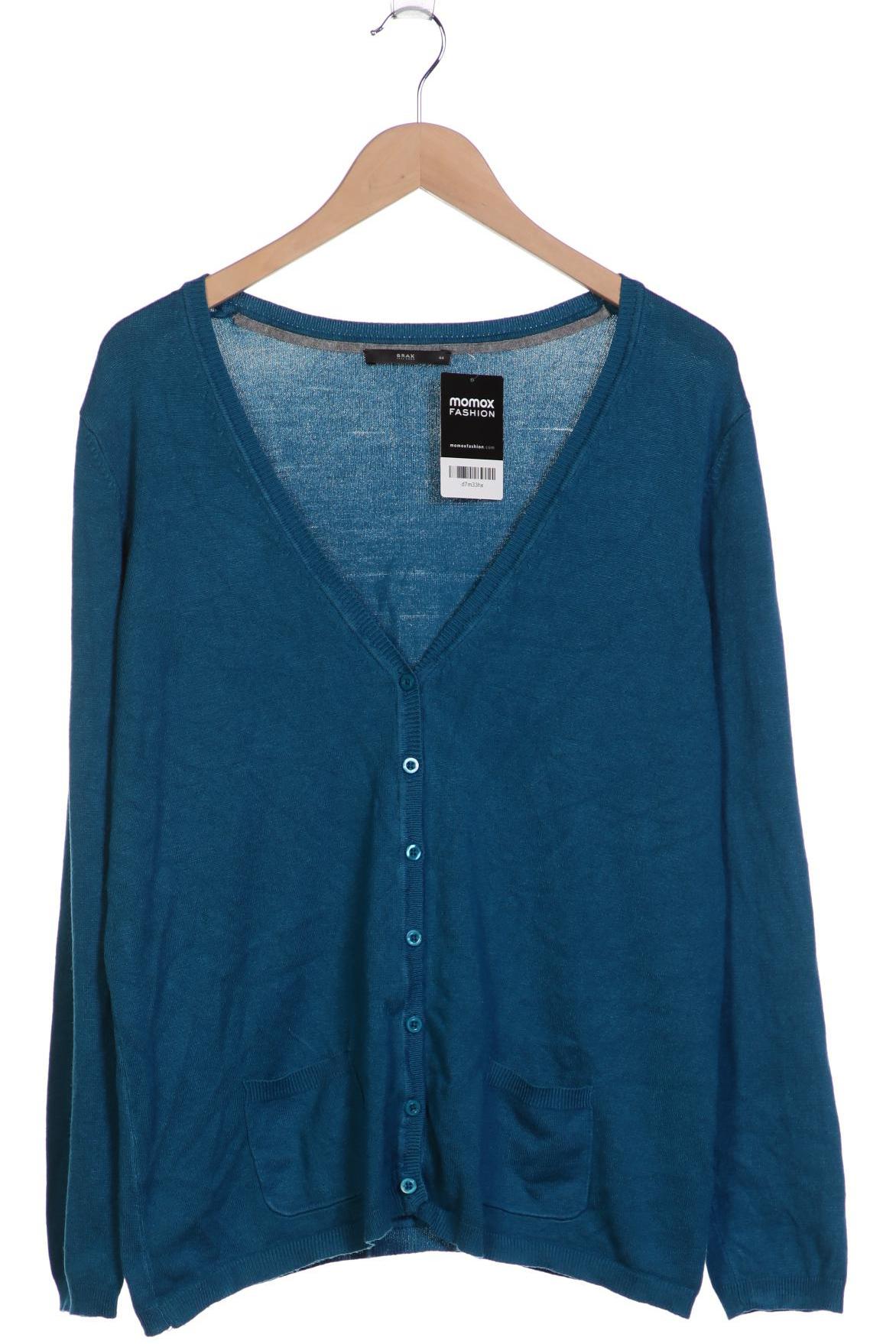 

Brax Damen Strickjacke, blau, Gr. 44