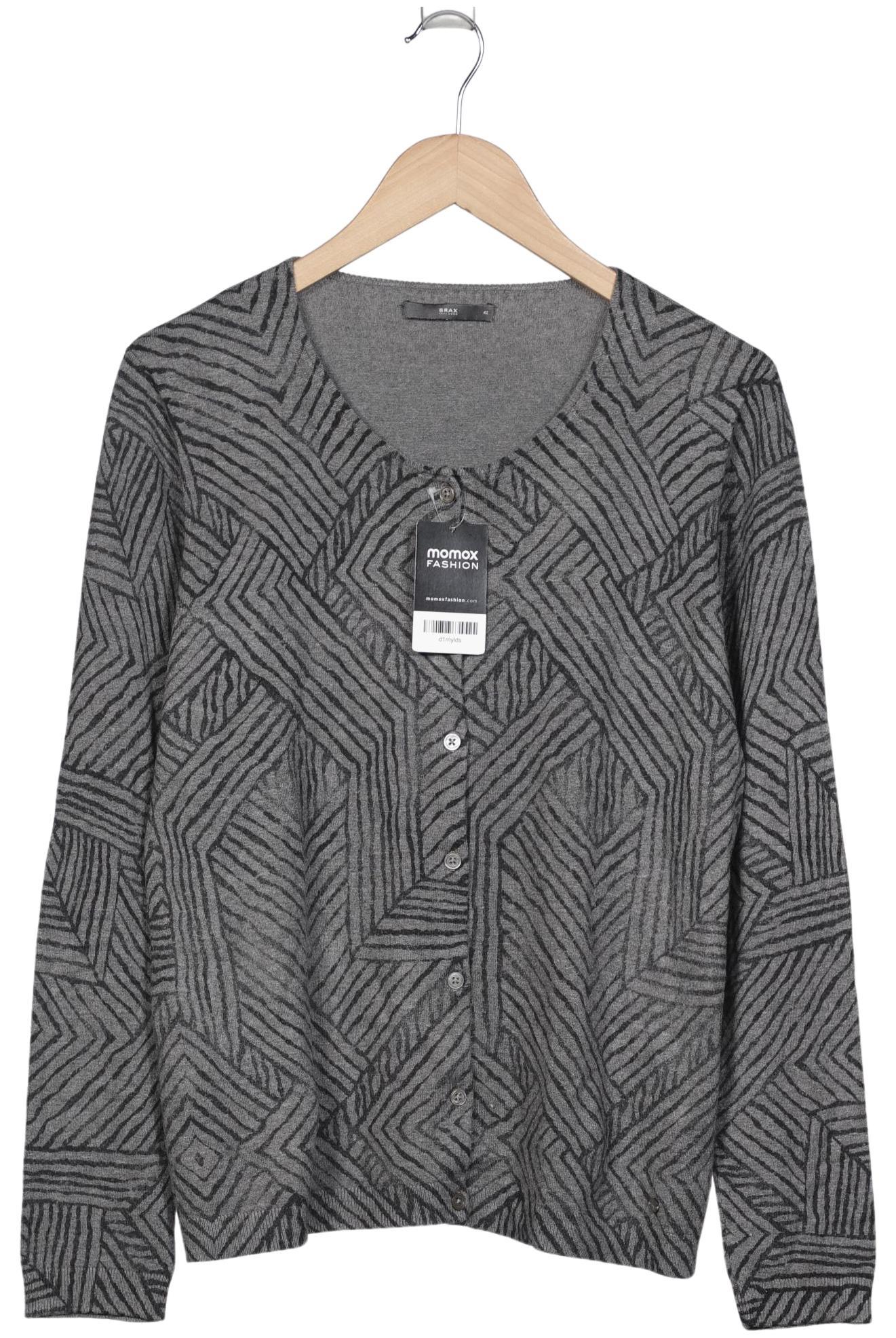

Brax Damen Strickjacke, grau, Gr. 42