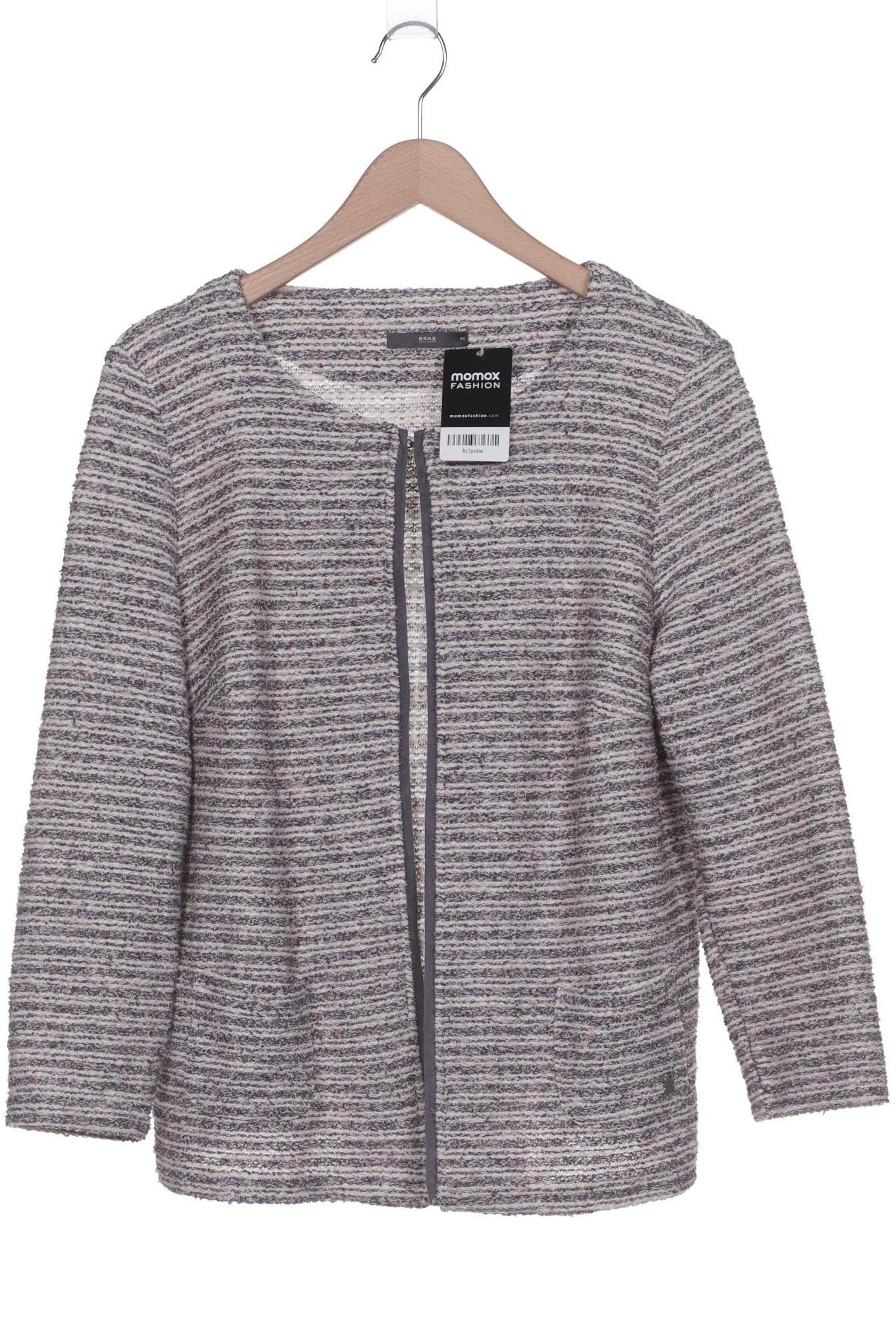 

Brax Damen Strickjacke, grau, Gr. 44